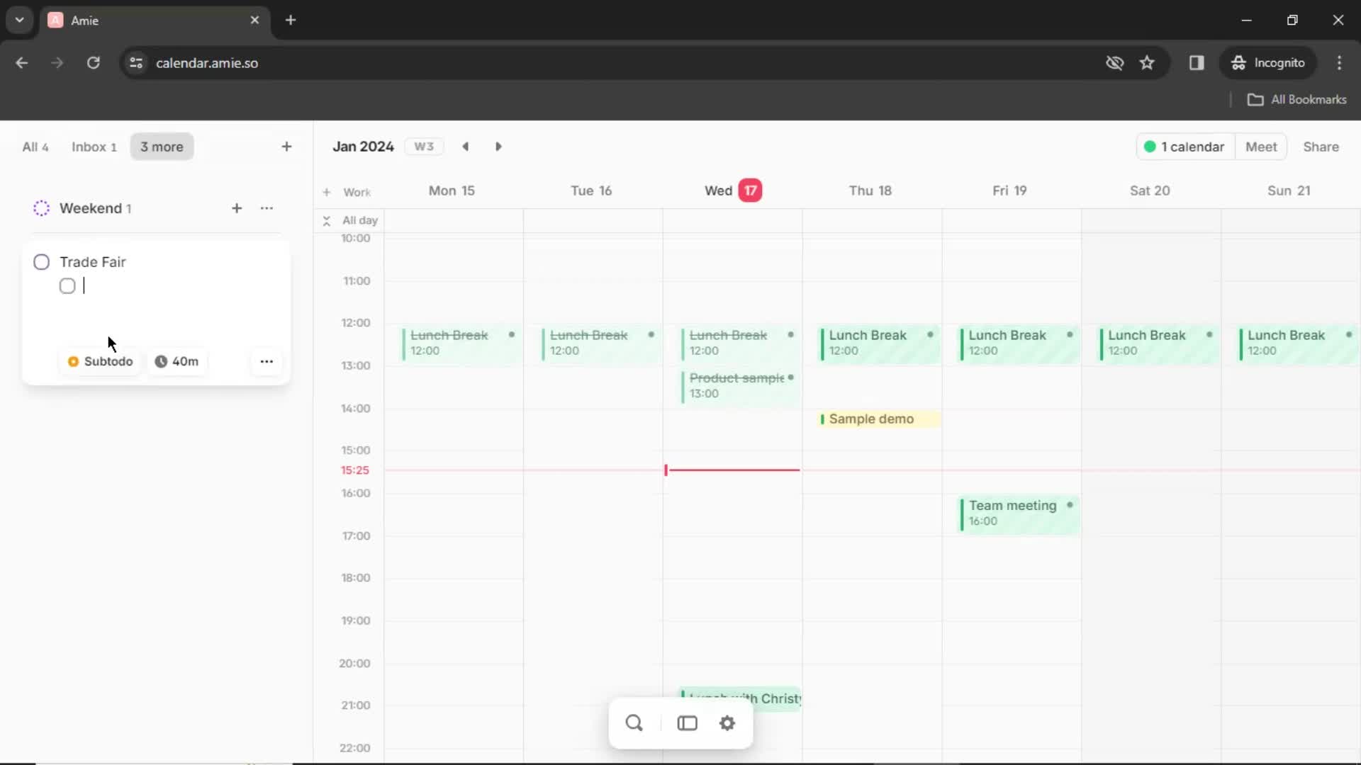 Creating a to-do list screenshot