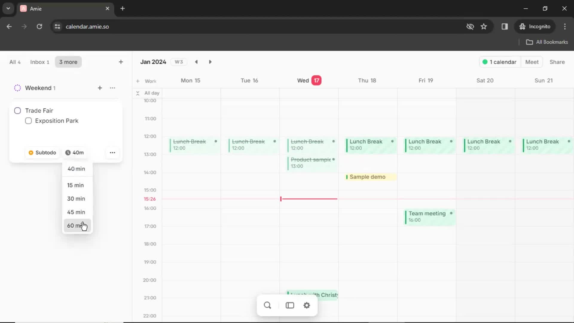 Creating a to-do list screenshot