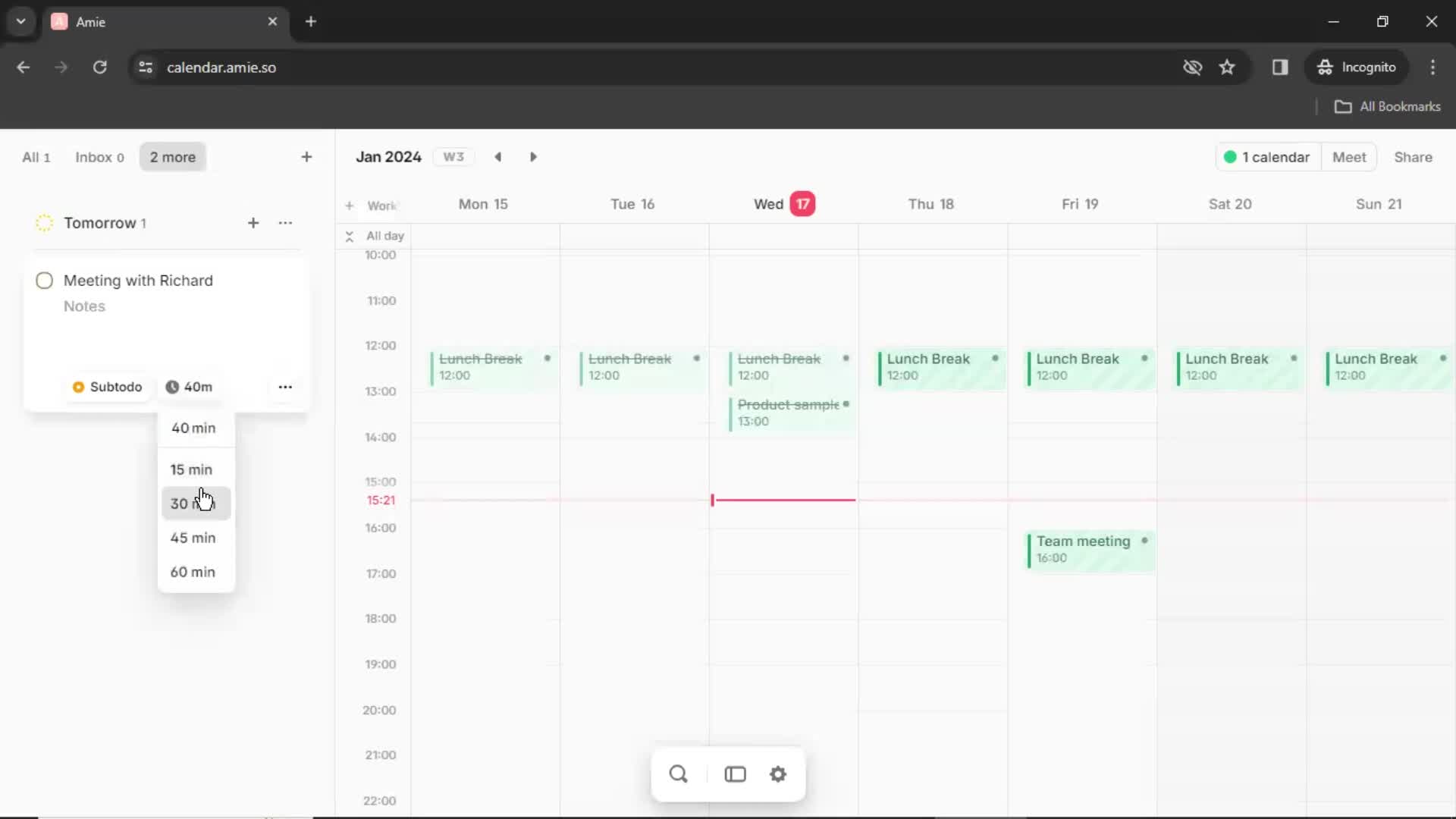 Creating a to-do list screenshot