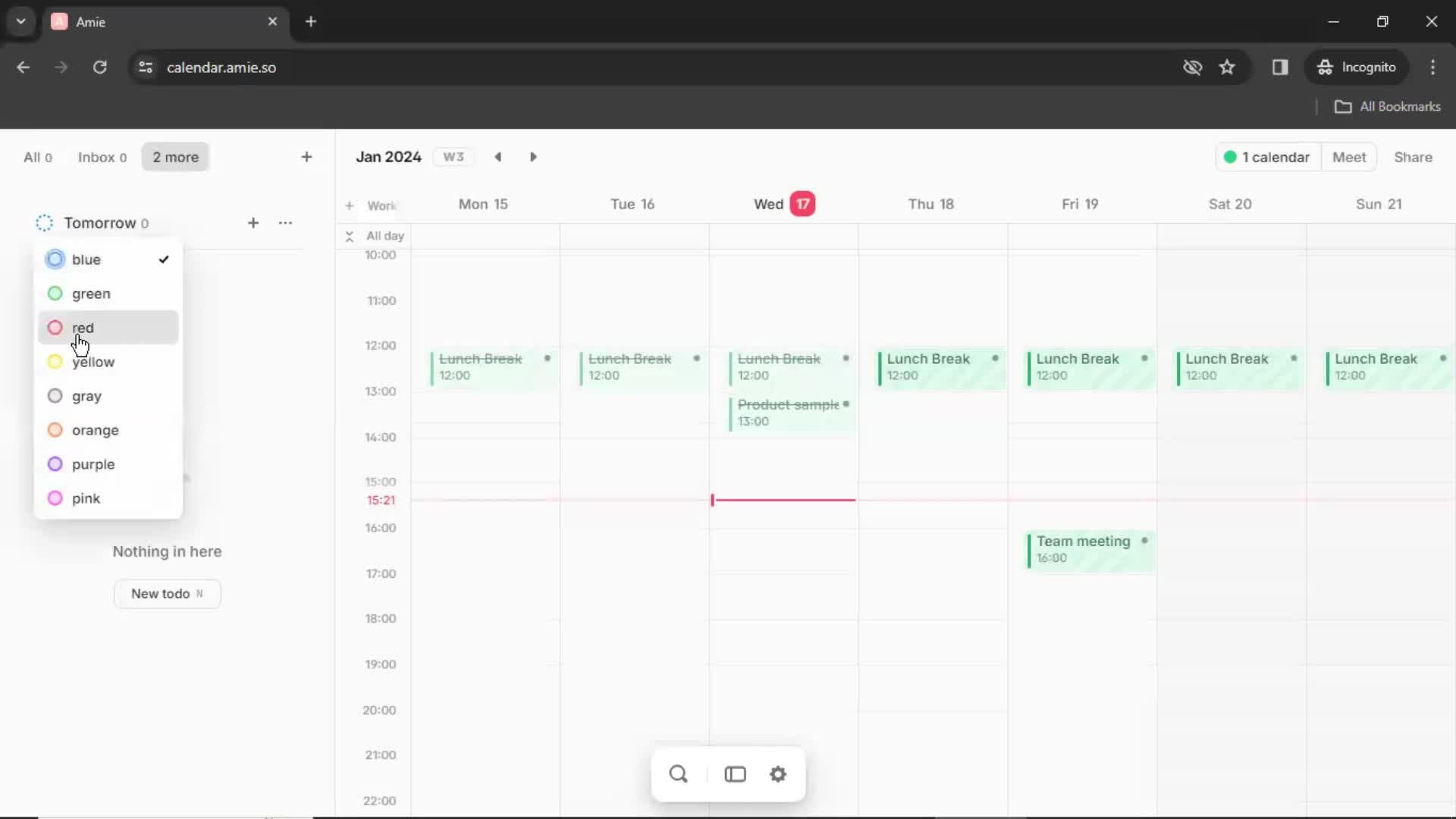 Creating a to-do list screenshot