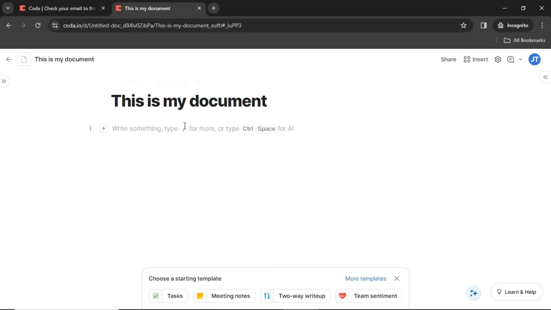 Creating a document screenshot