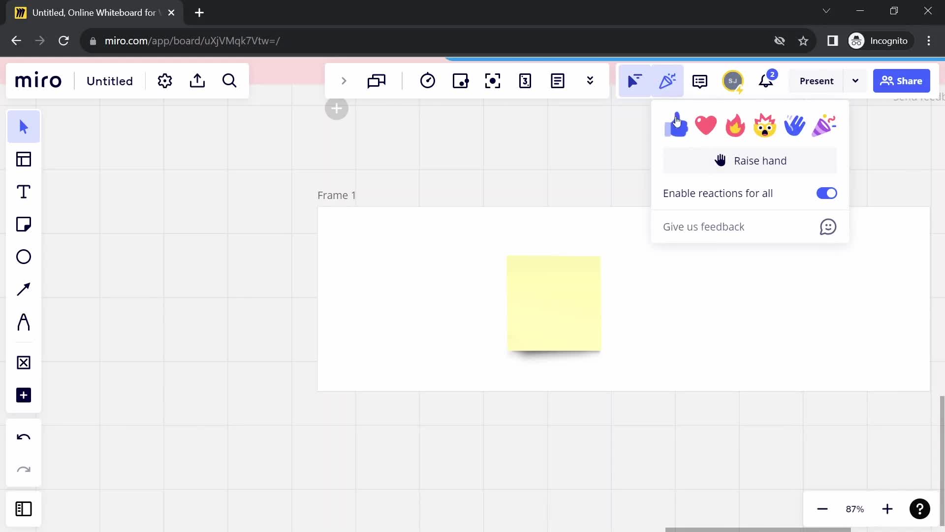 Creating a flowchart screenshot