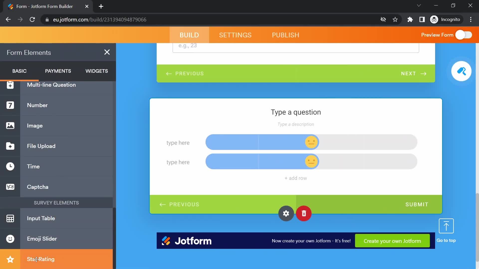 Creating a form on Jotform video thumbnail