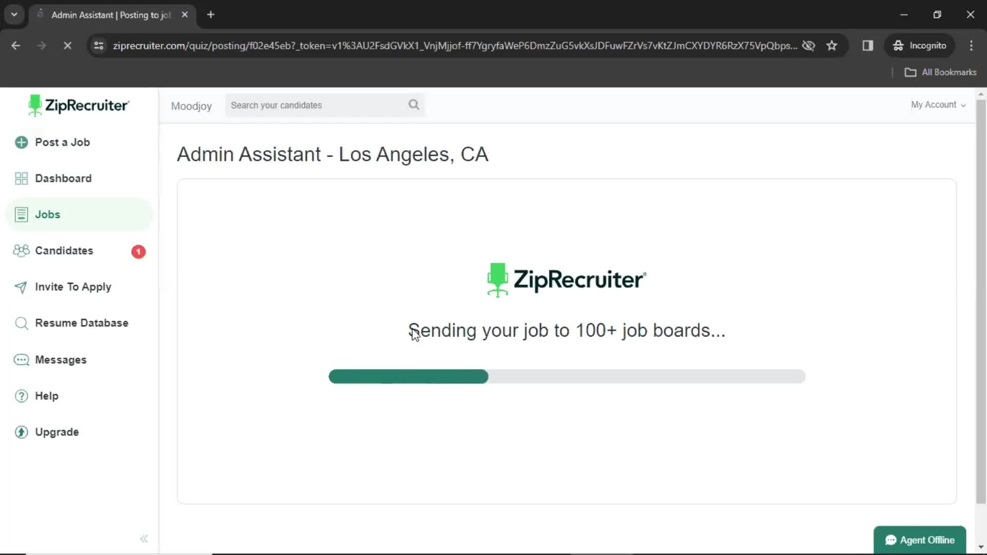 Creating a job post on ZipRecruiter video thumbnail