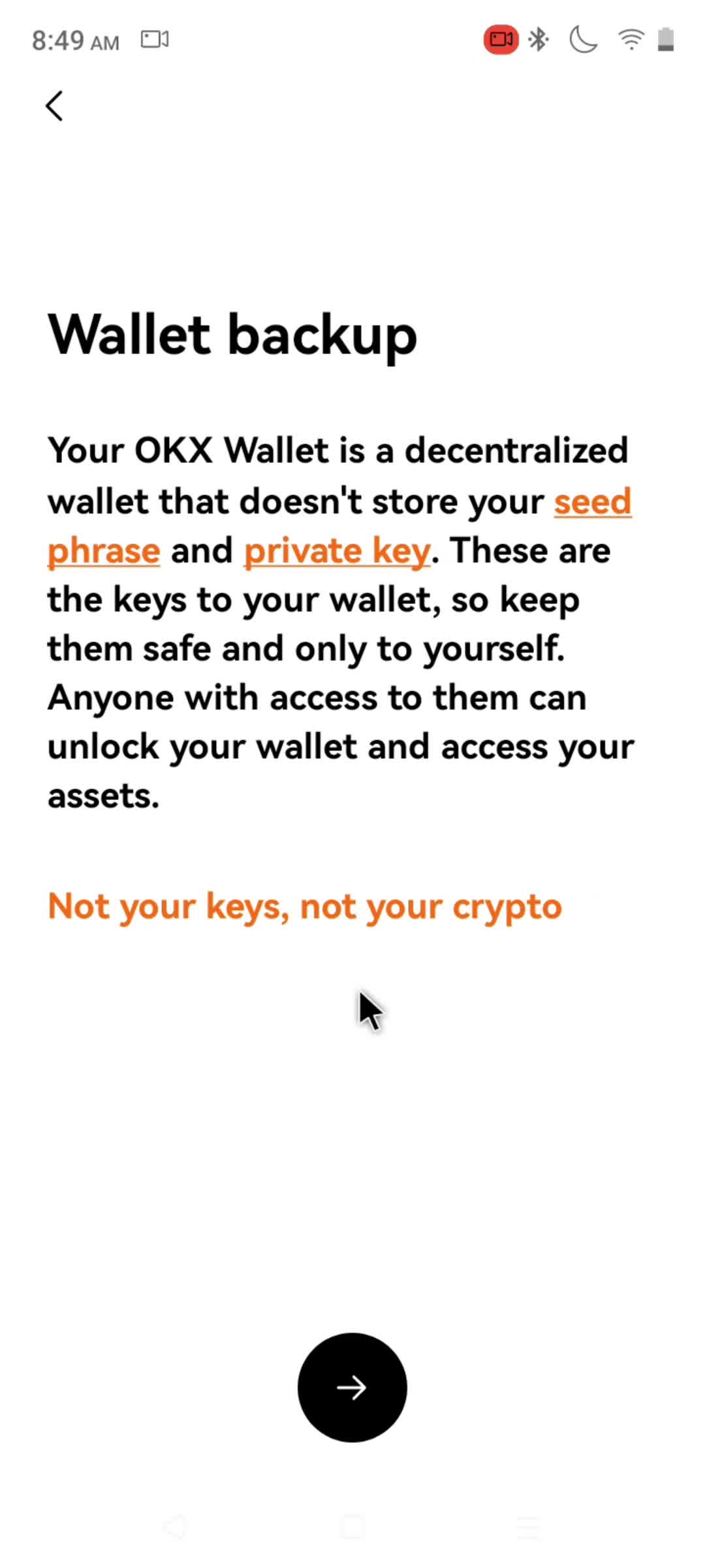 Creating a wallet on OKX video thumbnail