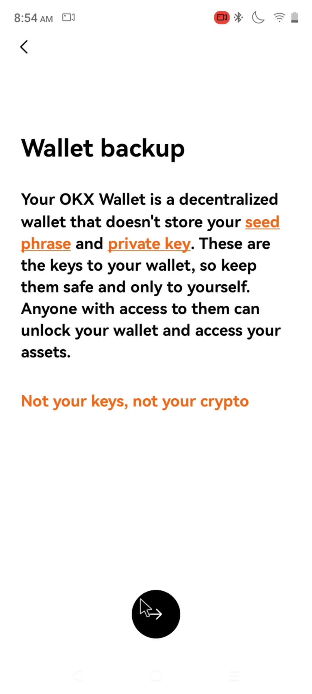 Creating a wallet on OKX video thumbnail