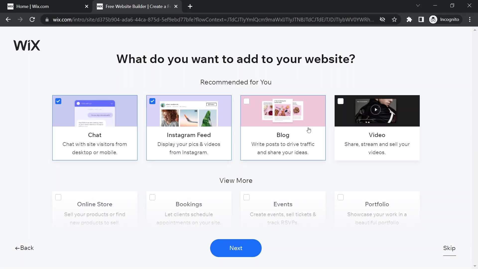 Creating a website screenshot