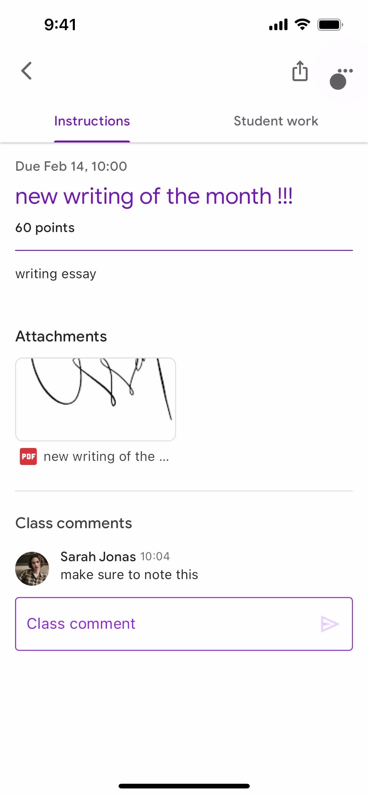 Creating an assignment on Google Classroom video thumbnail