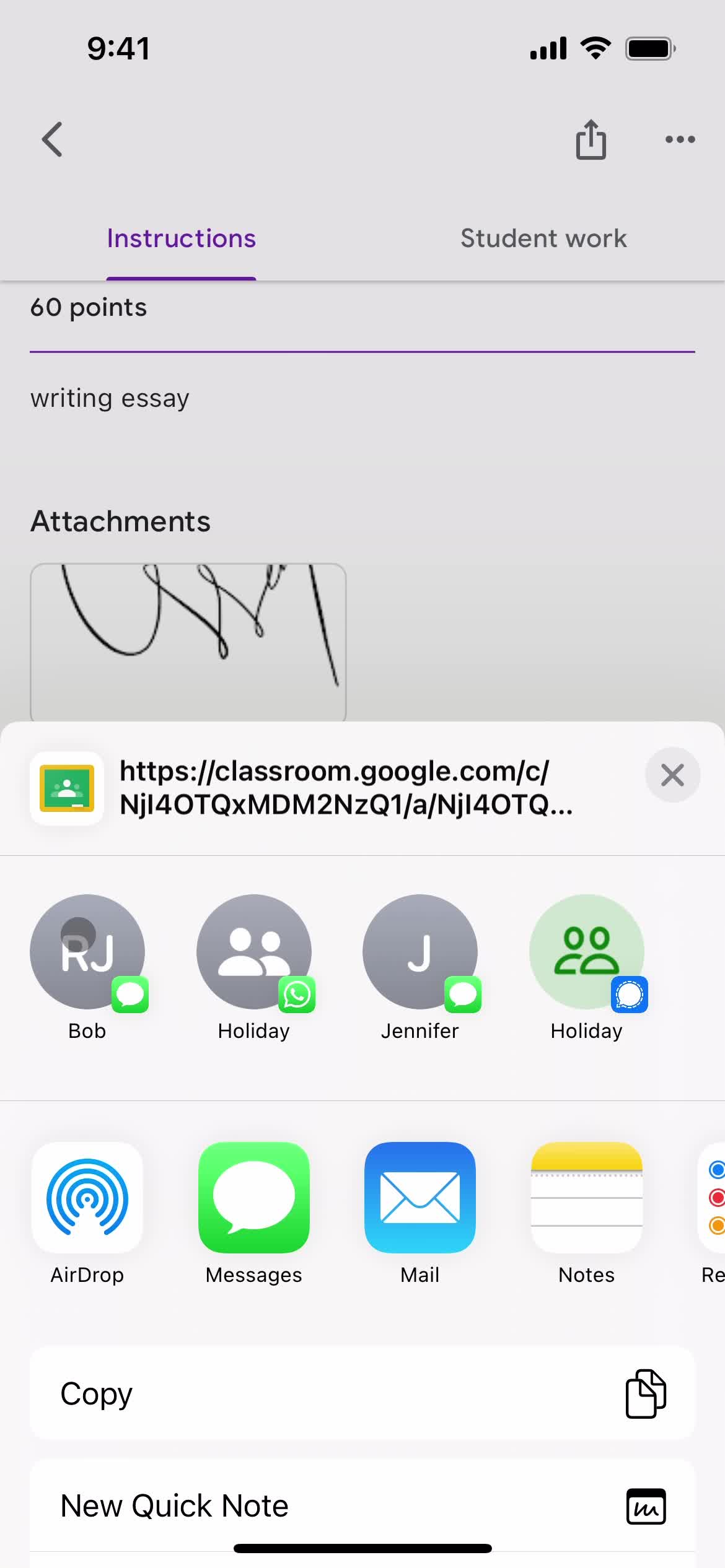 Creating an assignment on Google Classroom video thumbnail