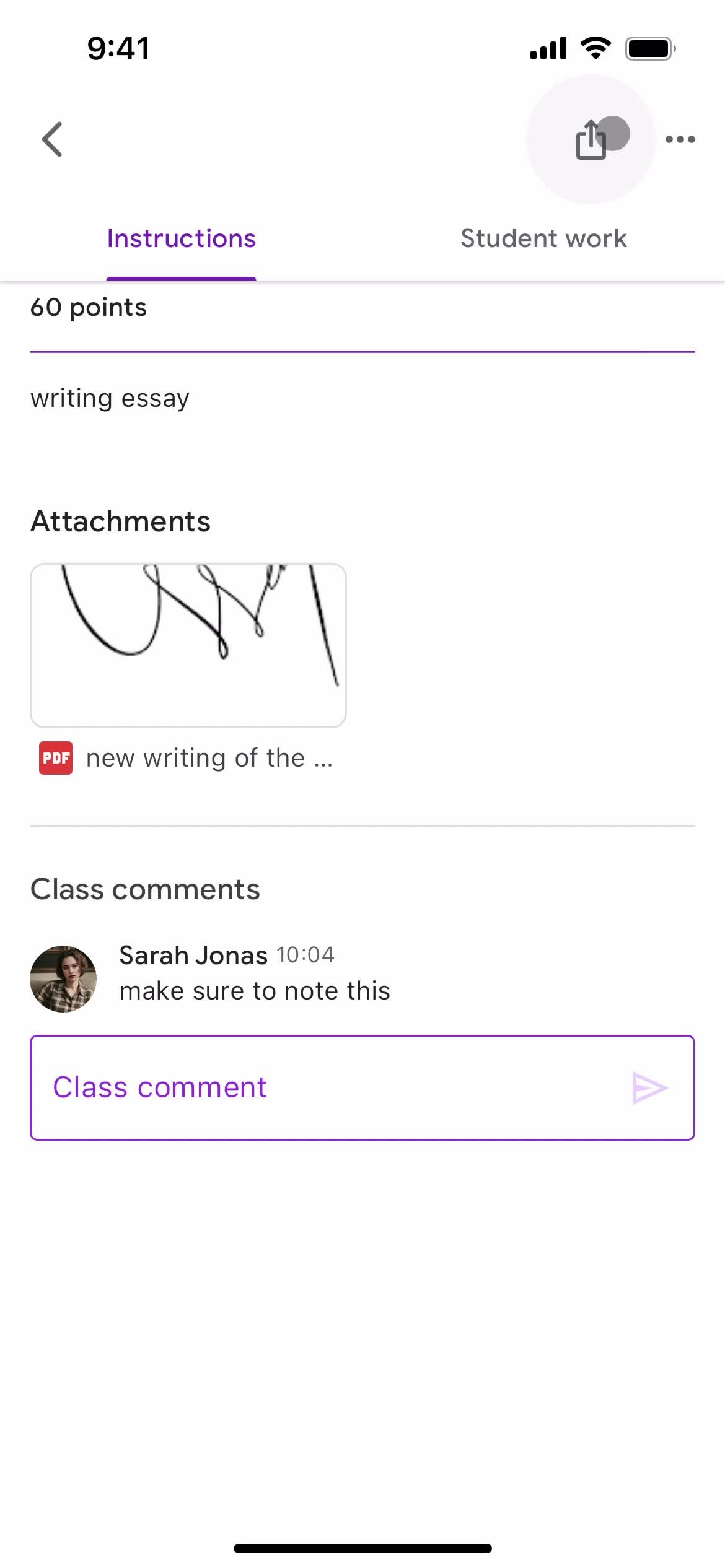 Creating an assignment on Google Classroom video thumbnail