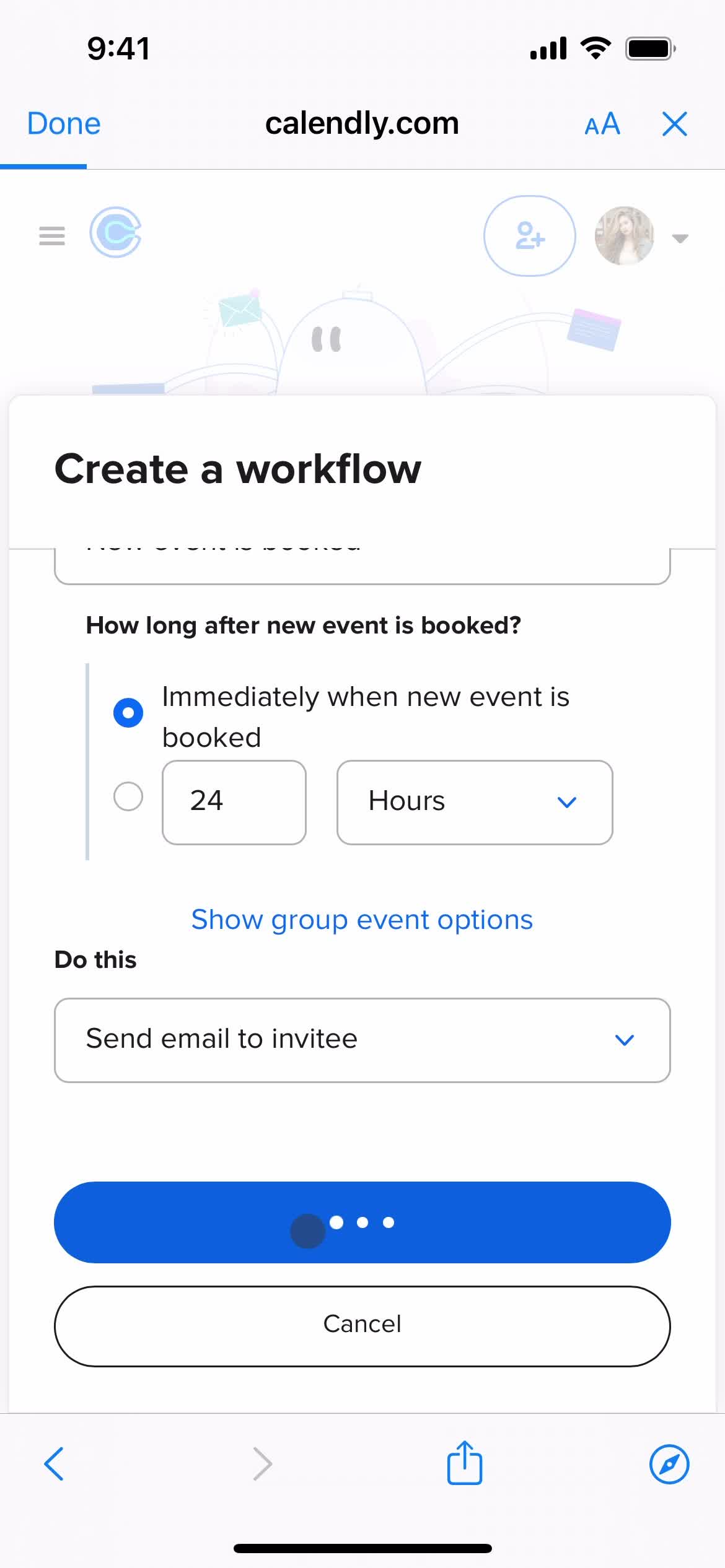 Creating an automation workflow on Calendly video thumbnail