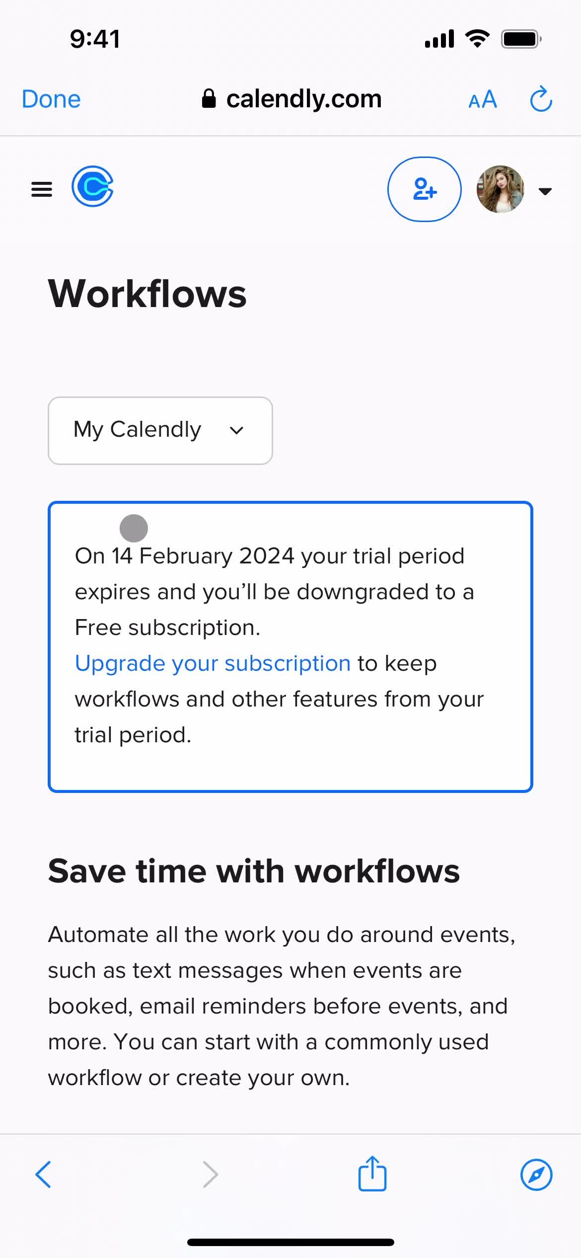 Creating an automation workflow on Calendly video thumbnail