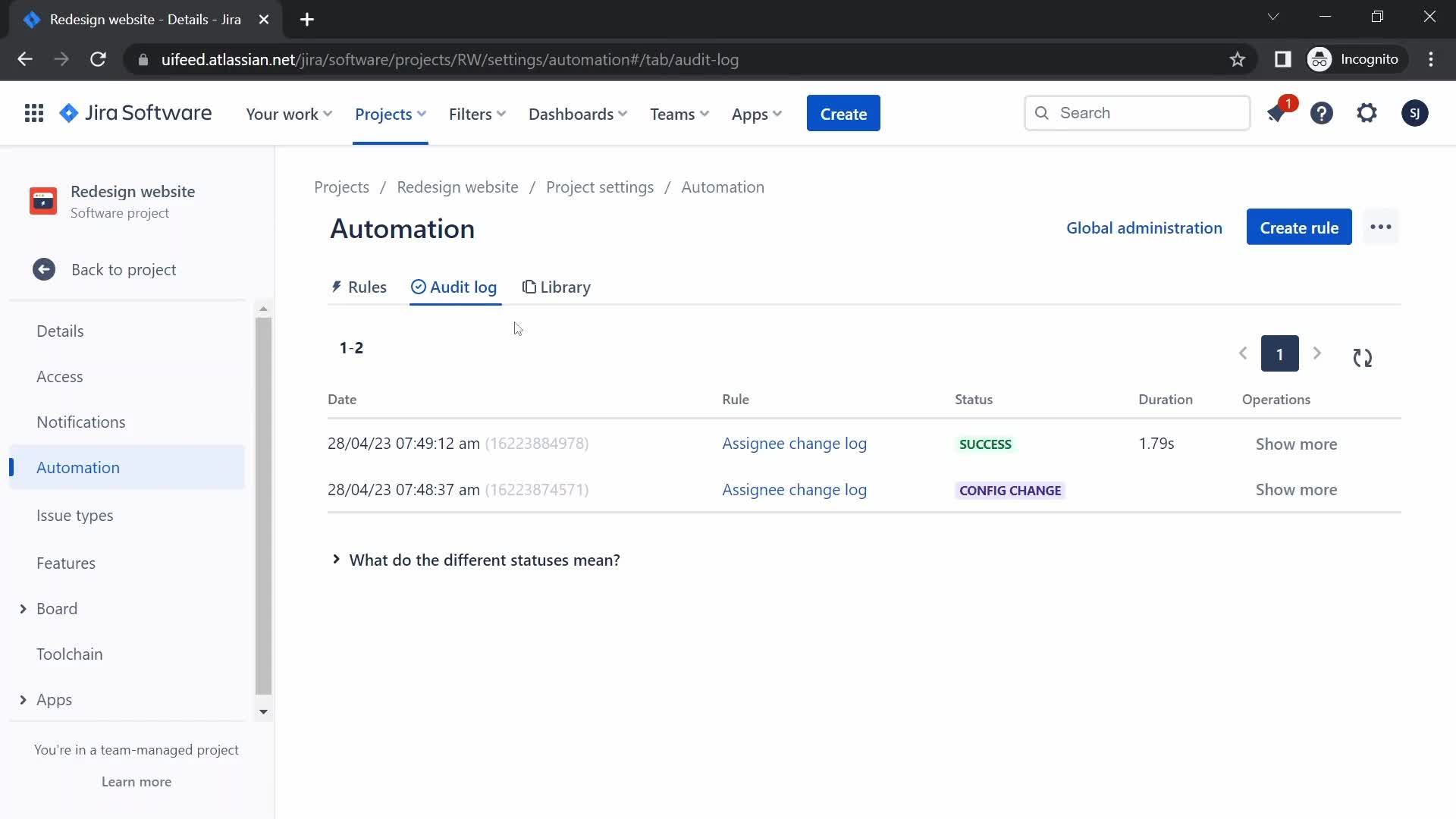 Creating an automation workflow on Jira video thumbnail