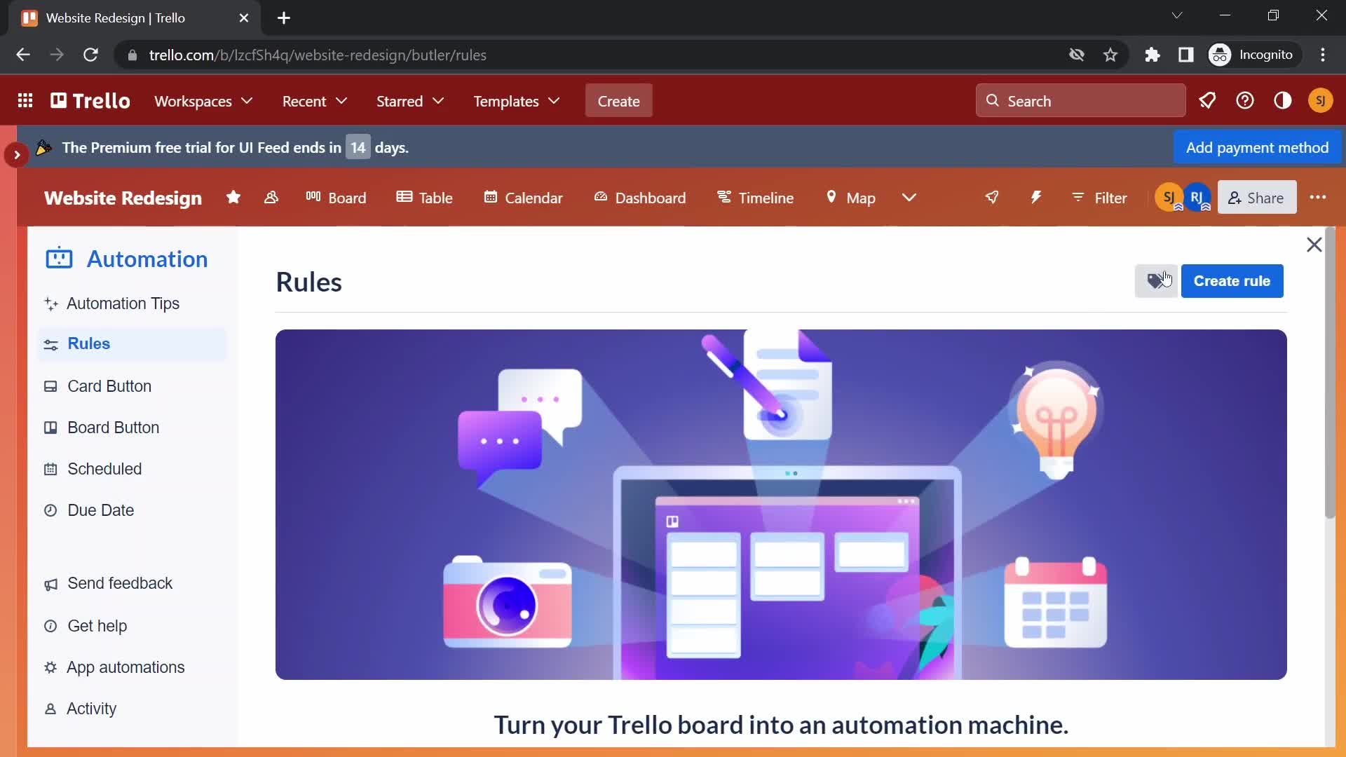 Creating an automation workflow on Trello video thumbnail