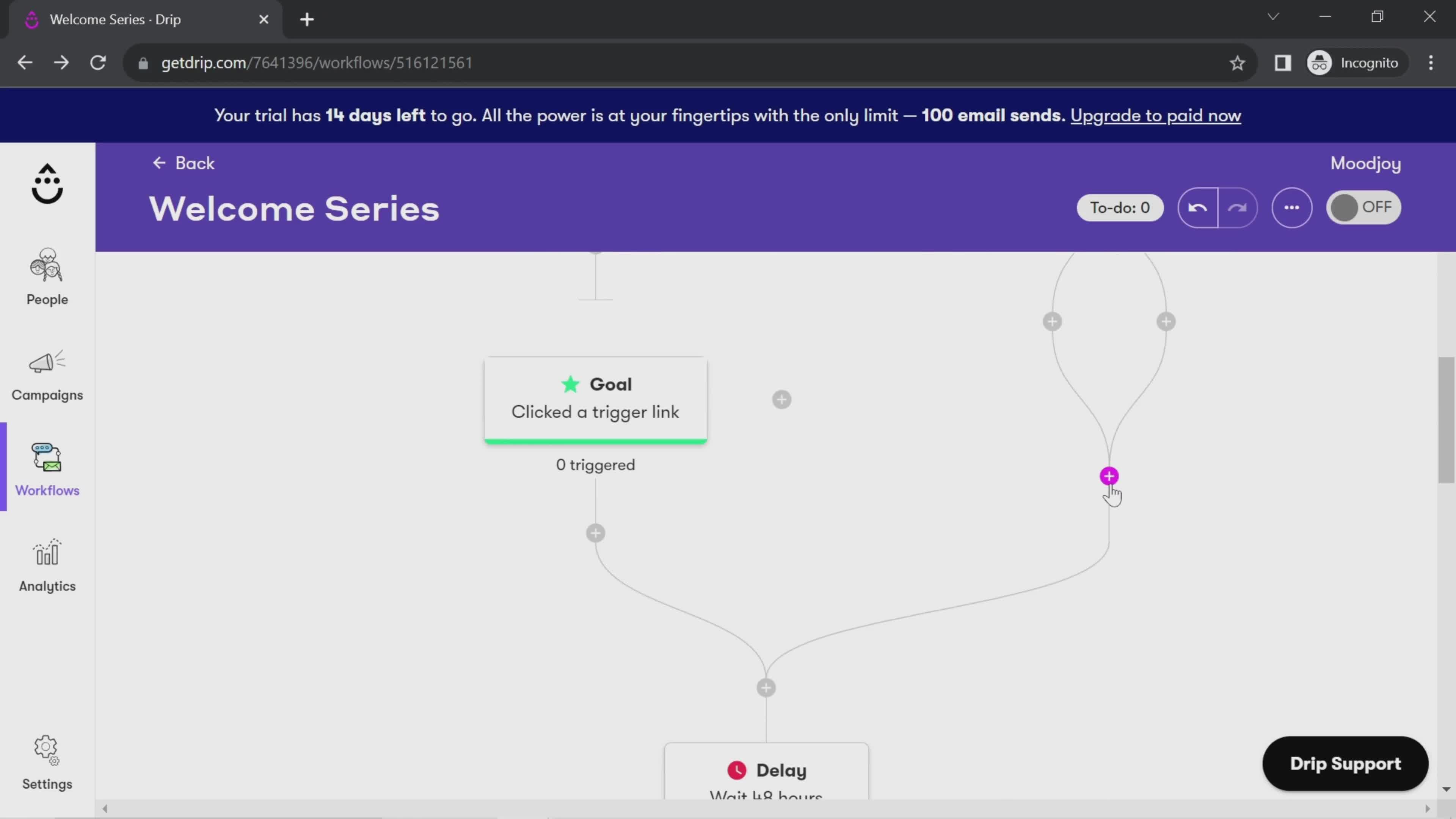 Creating an automation workflow on Drip video thumbnail