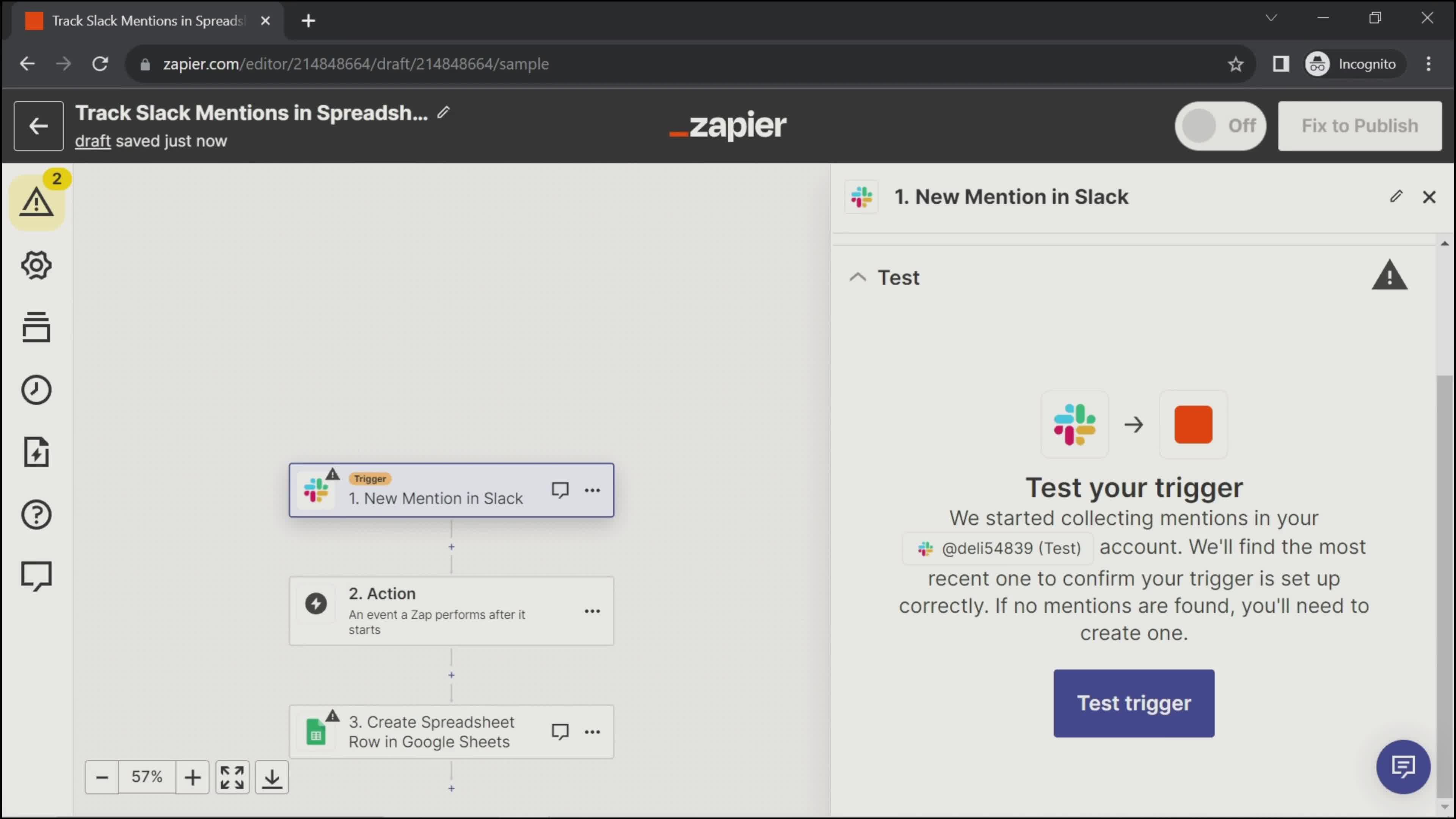 Creating an automation workflow on Zapier video thumbnail