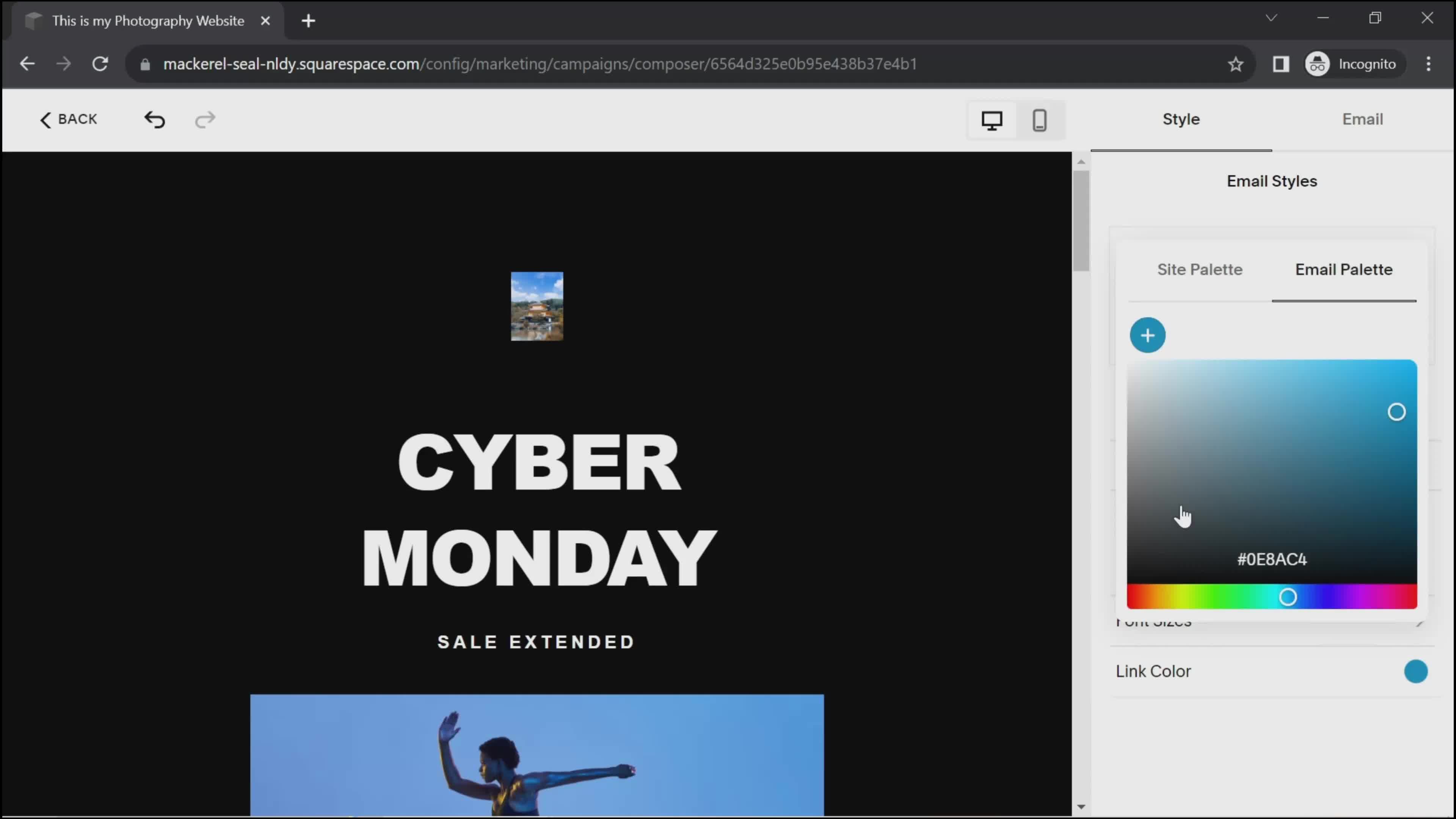 Creating an email campaign on Squarespace video thumbnail