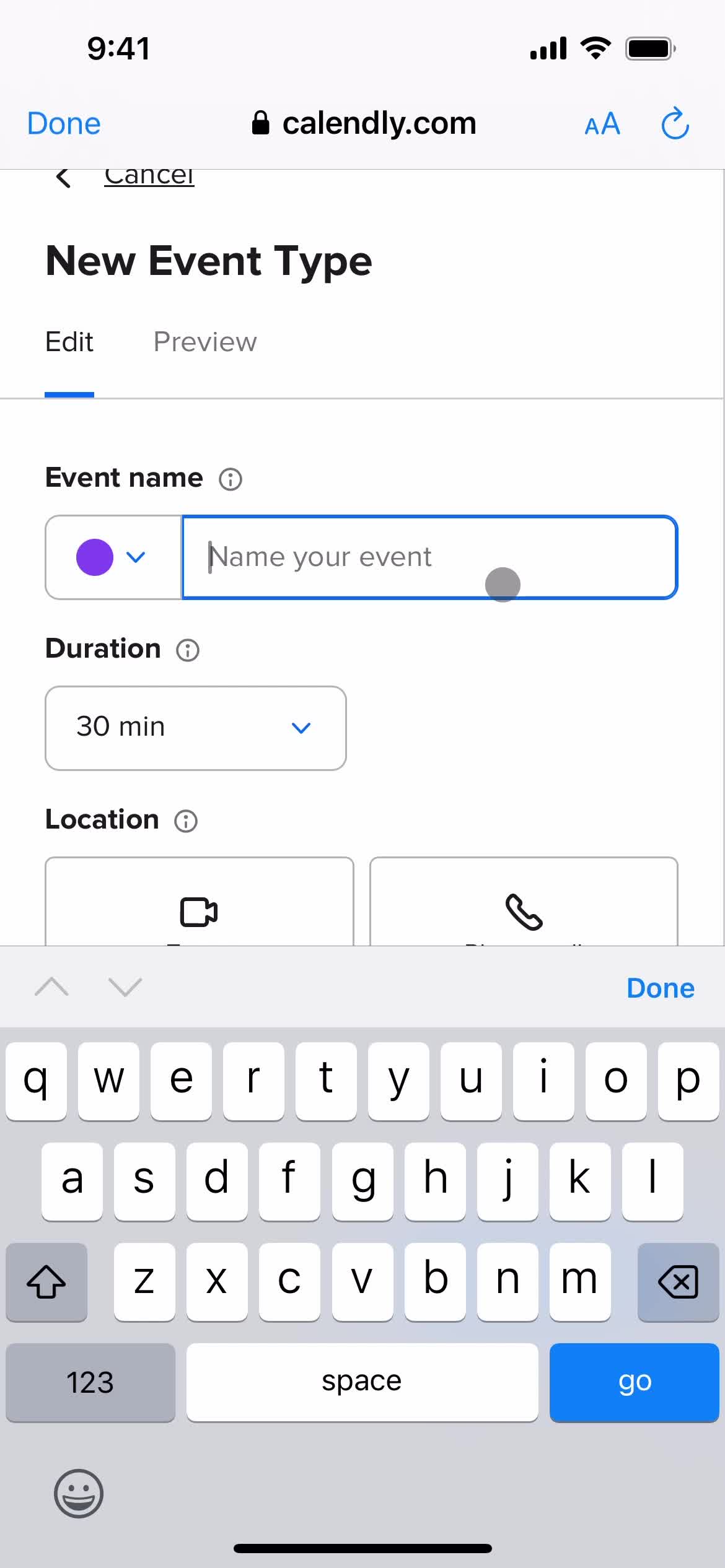 Creating an event type on Calendly video thumbnail