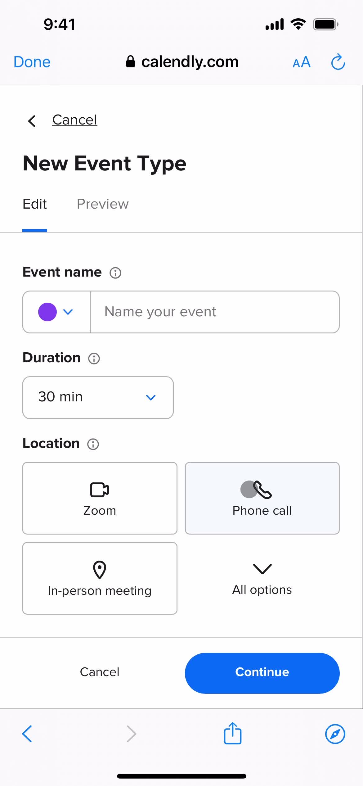 Creating an event type on Calendly video thumbnail