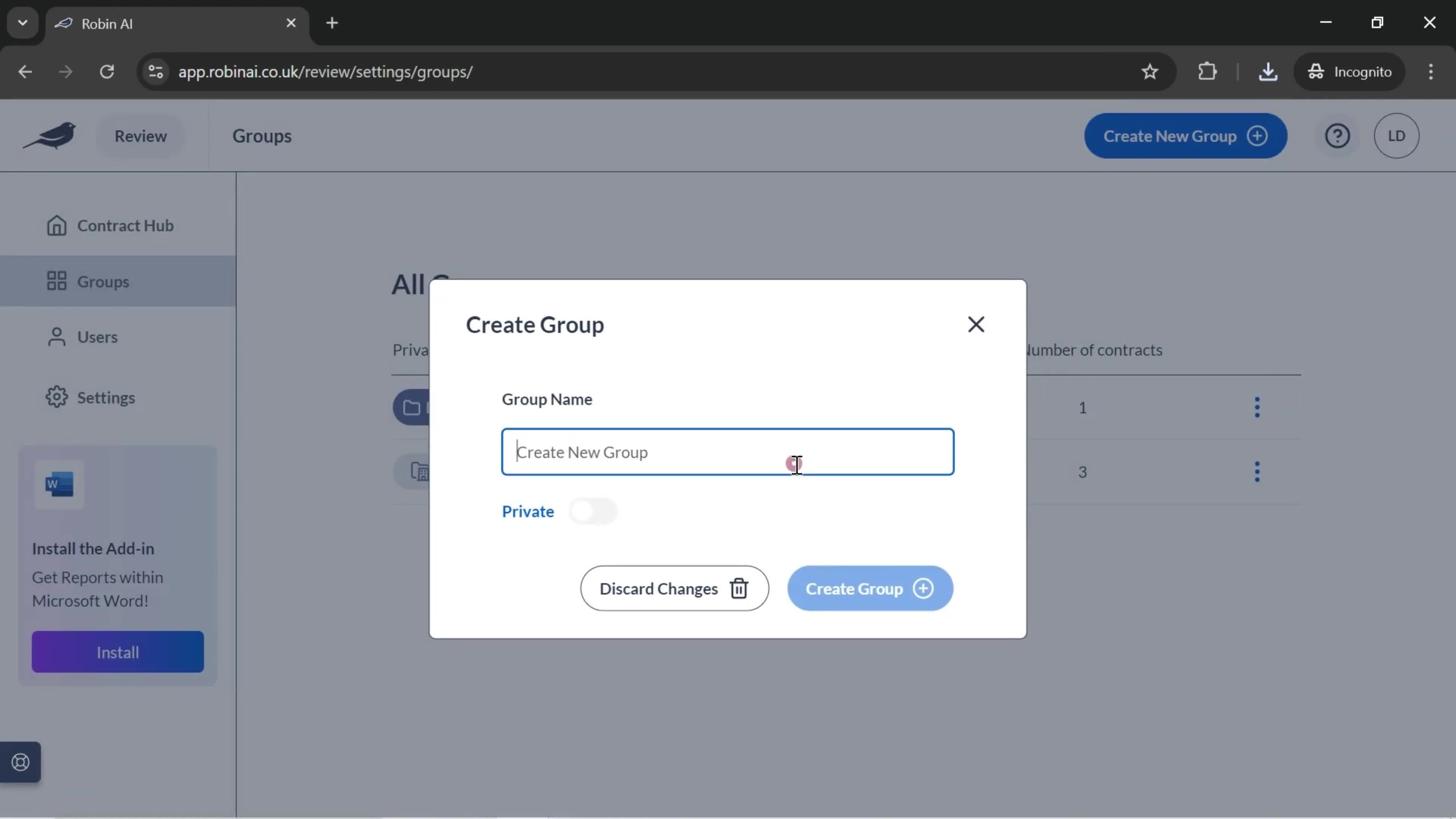 Creating a group screenshot