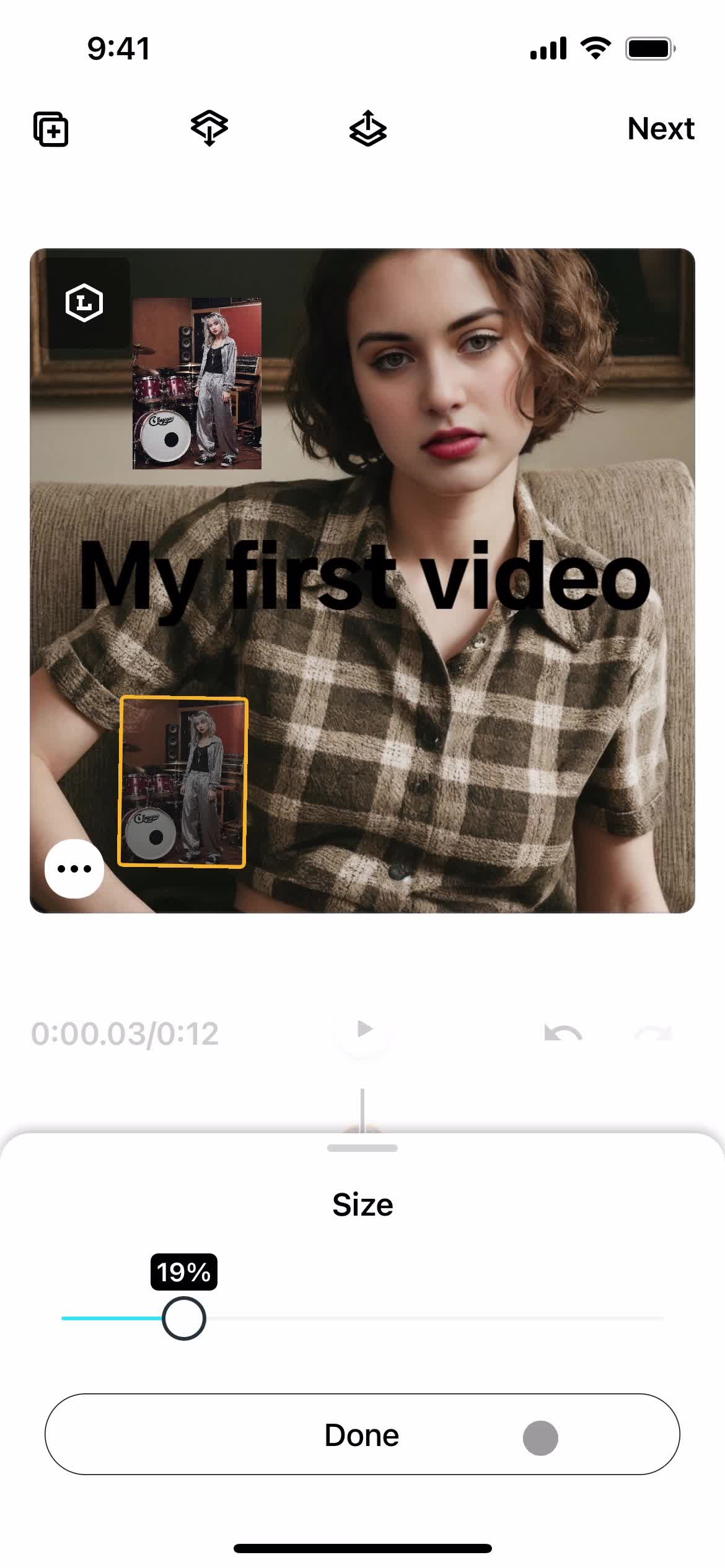 Creating a video screenshot