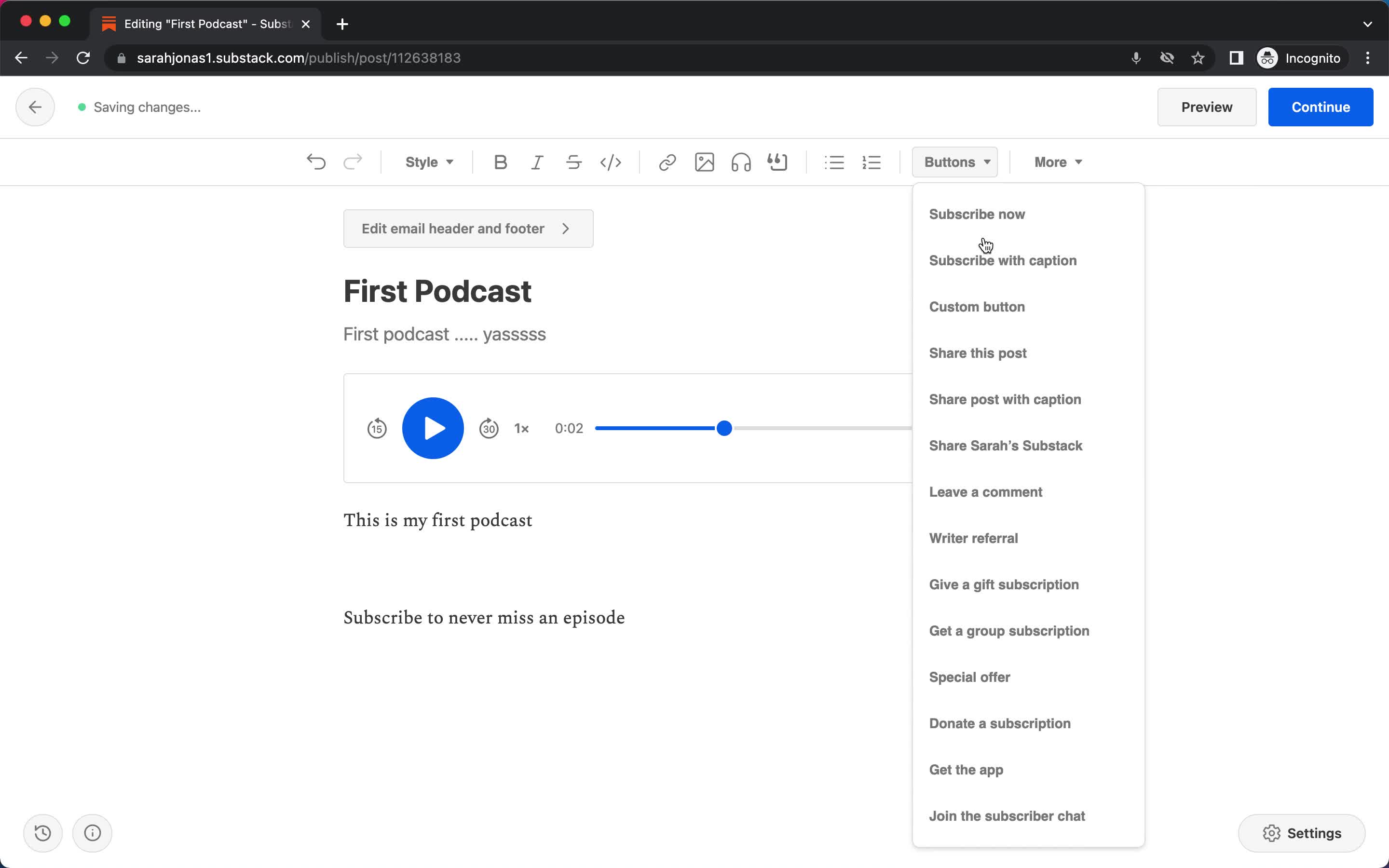 Creating a podcast on Substack video thumbnail