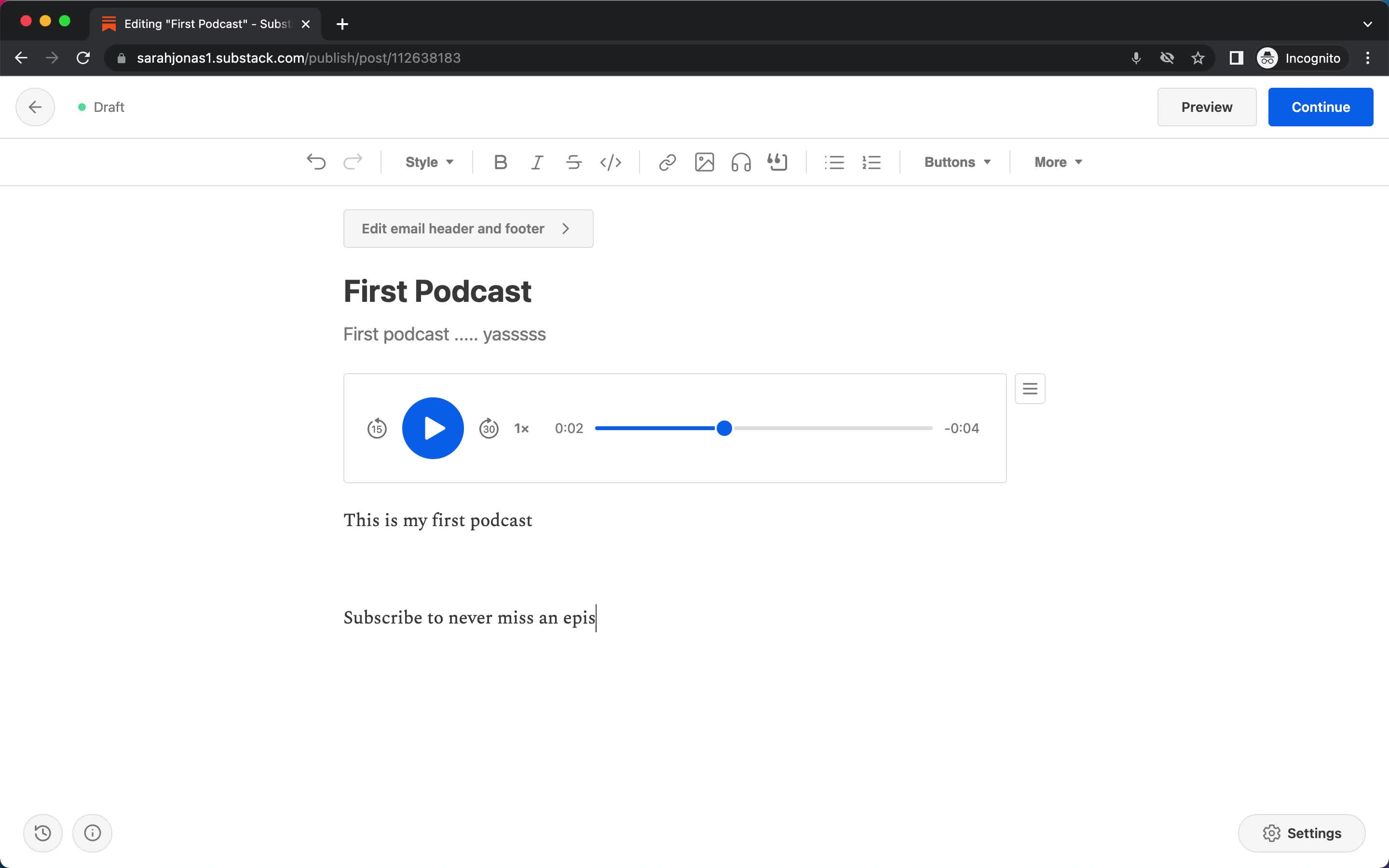 Creating a podcast on Substack video thumbnail