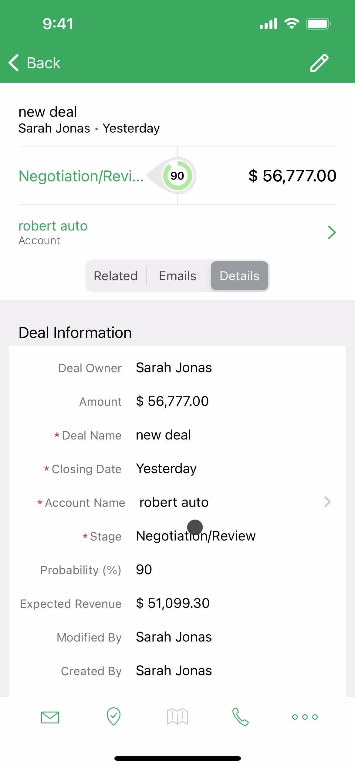 Adding a deal on Zoho CRM video thumbnail