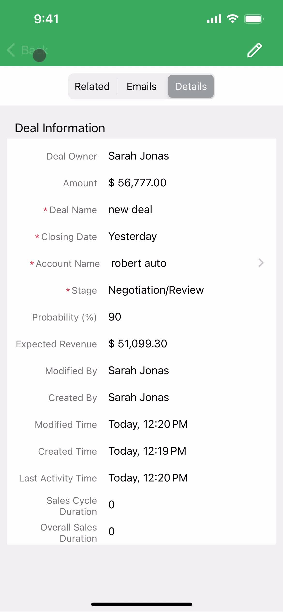 Adding a deal on Zoho CRM video thumbnail