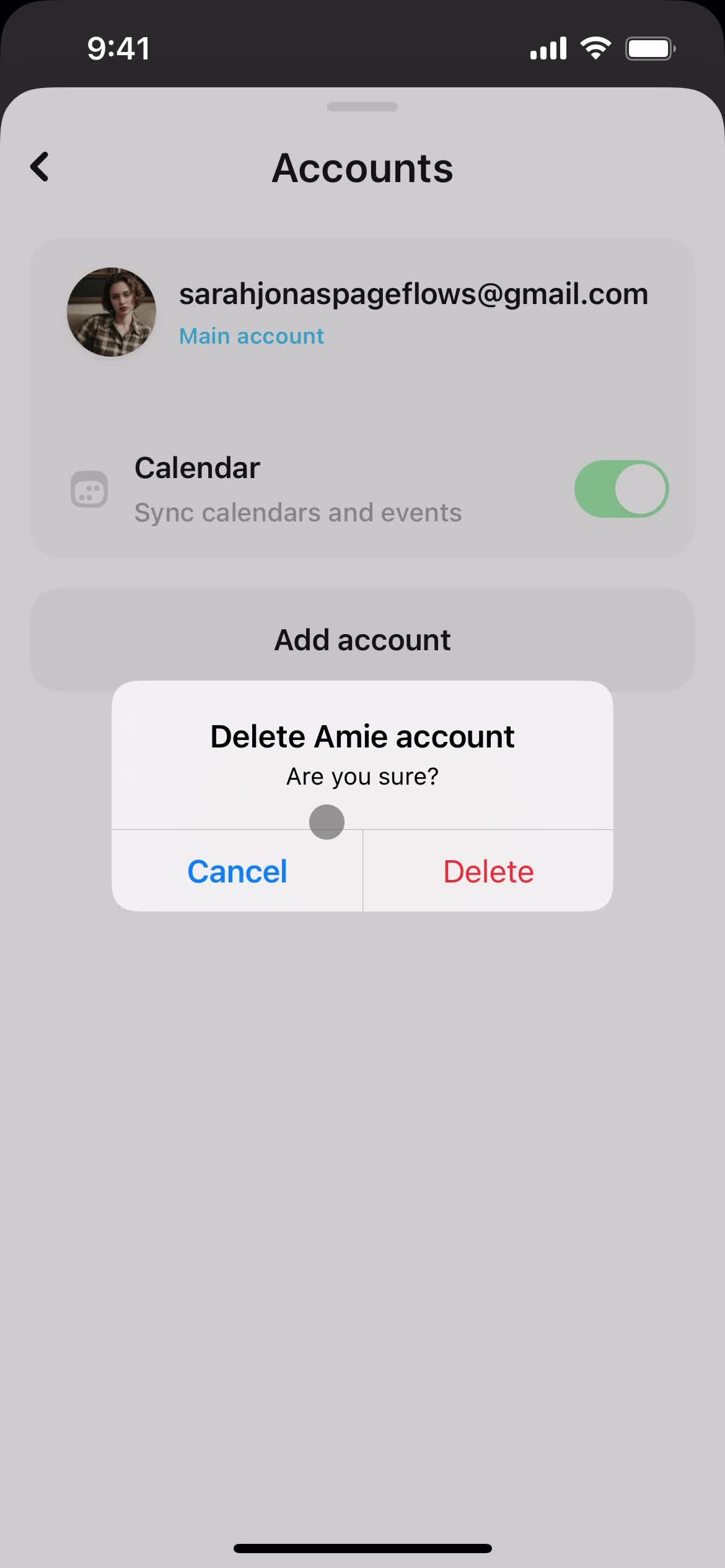 Deleting your account on Amie video thumbnail