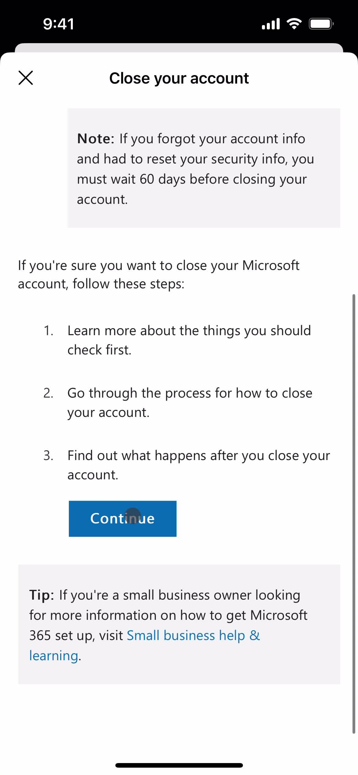 Deleting your account on Microsoft Teams video thumbnail