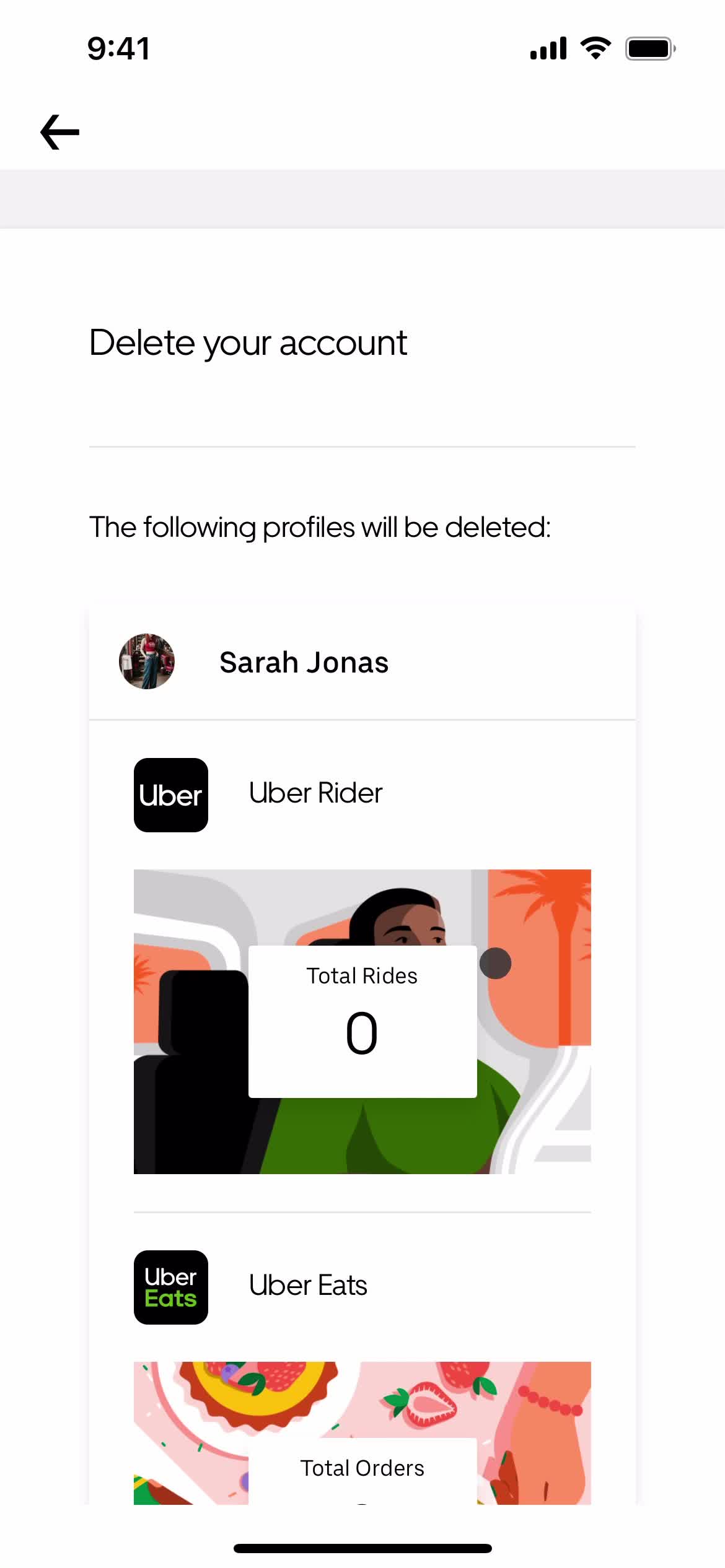 Deleting your account on Uber video thumbnail