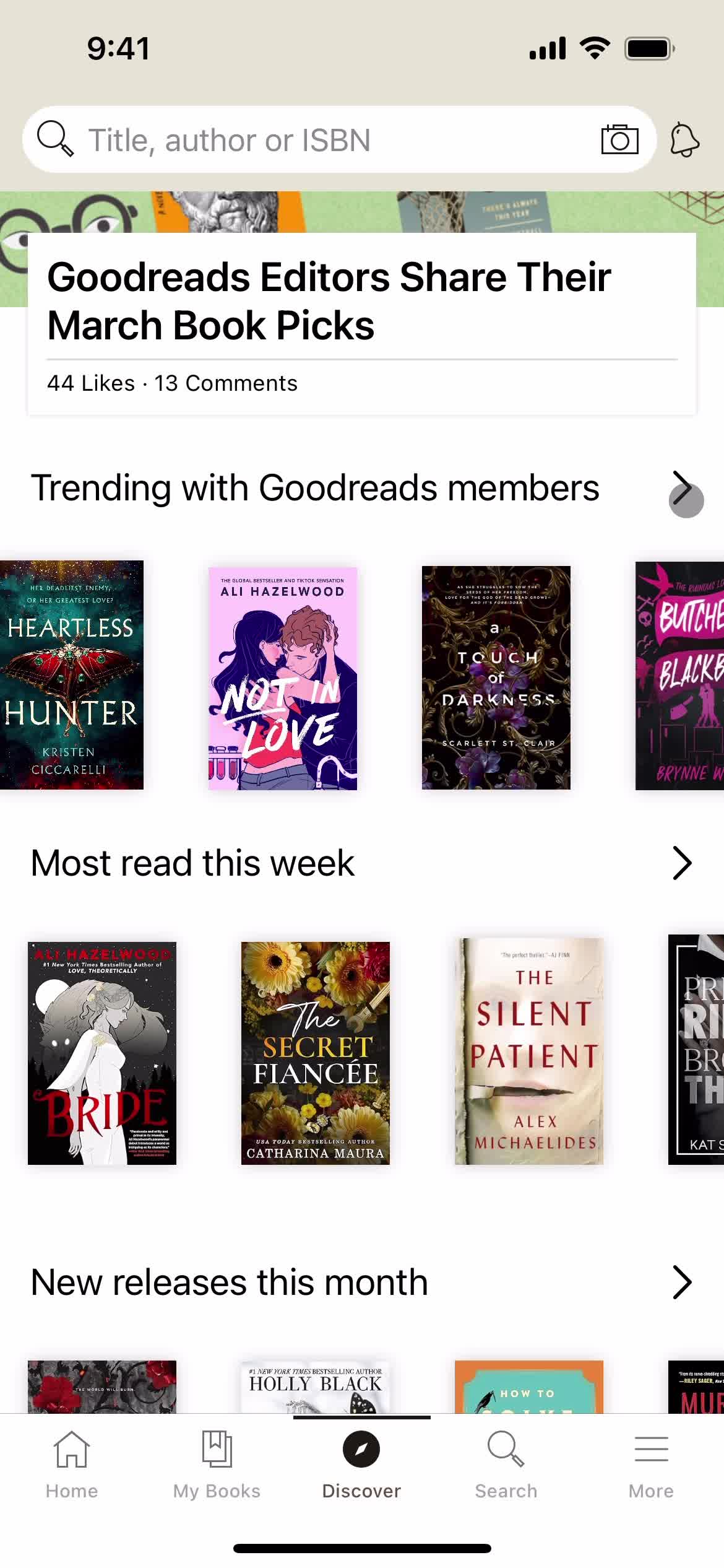 Discovering content on Goodreads video thumbnail