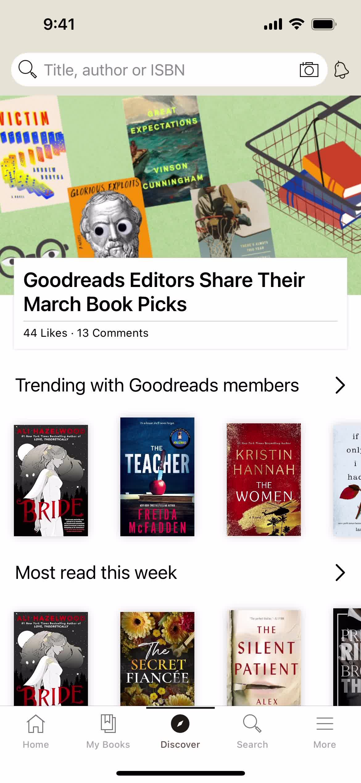 Discovering content on Goodreads video thumbnail