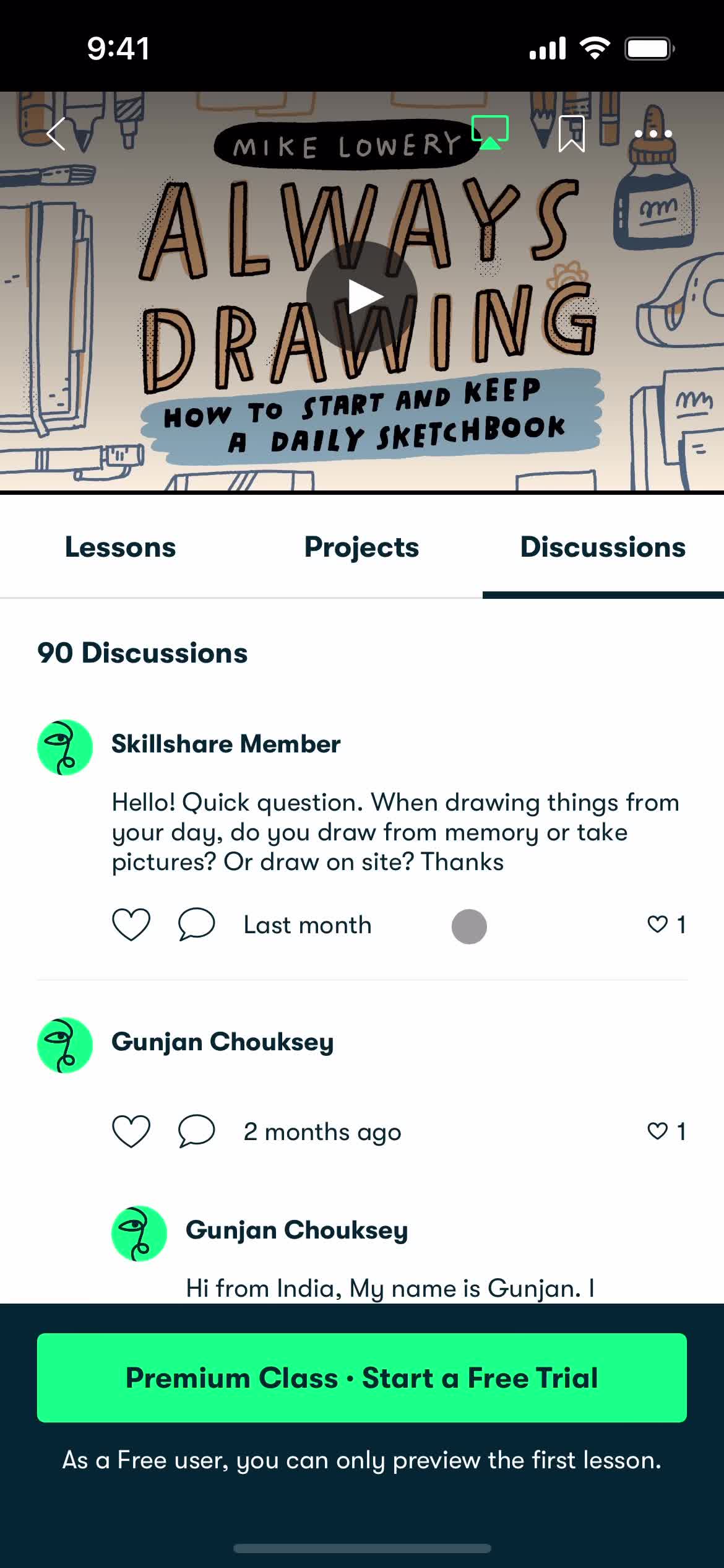 Discovering content on Skillshare video thumbnail