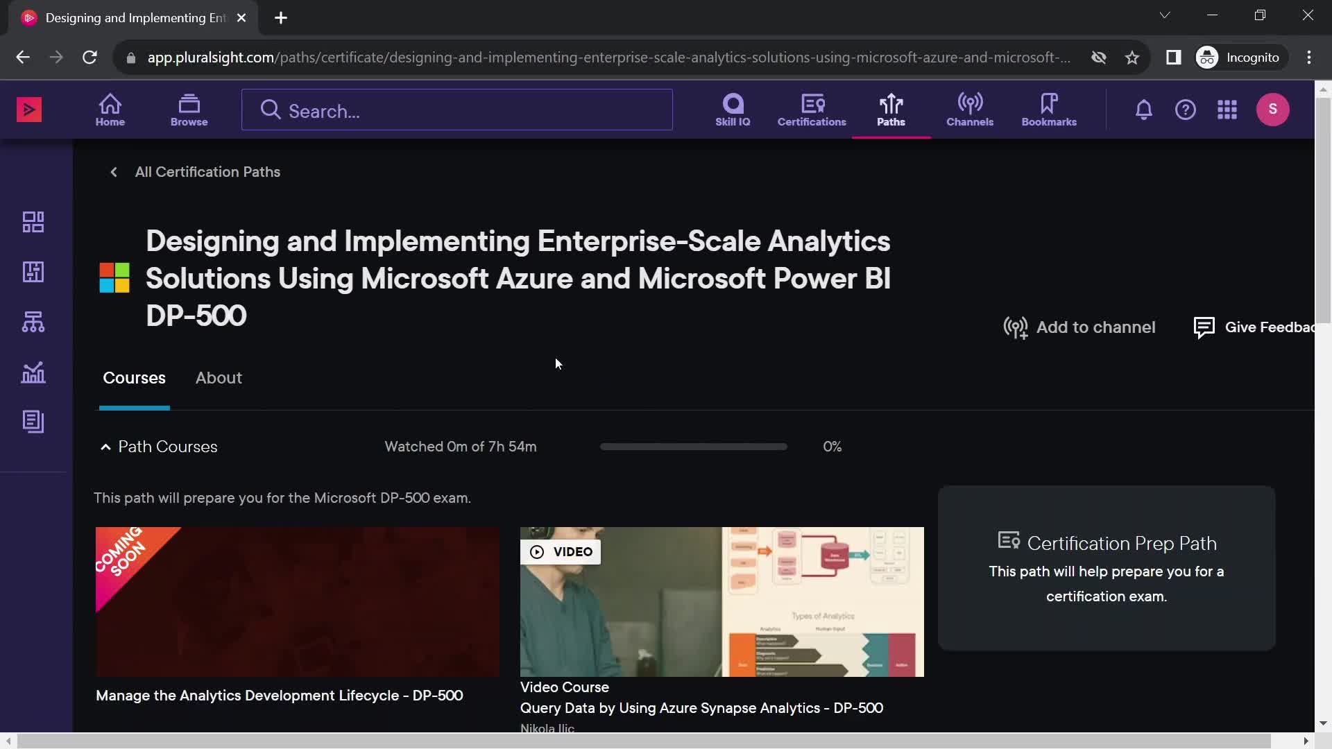 Discovering content on Pluralsight video thumbnail