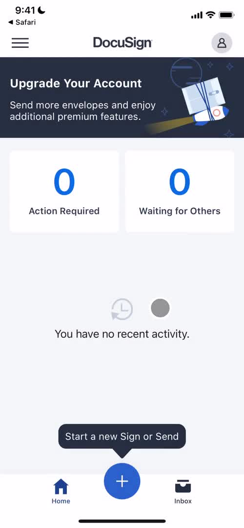 Onboarding screenshot