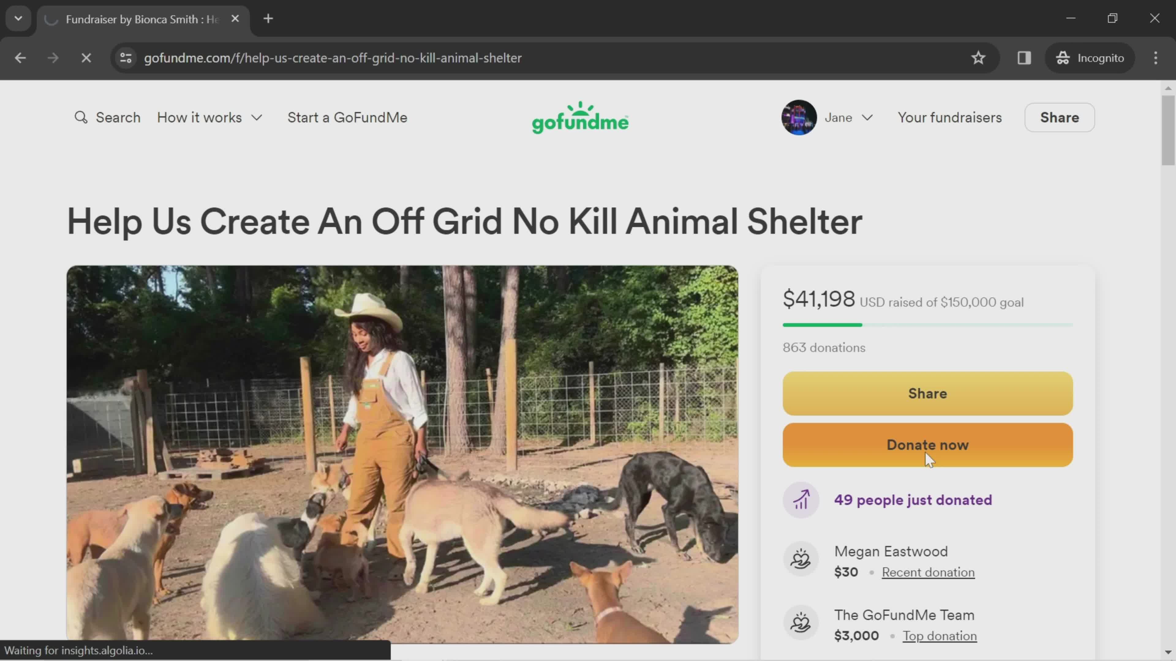 Donating on GoFundMe video thumbnail