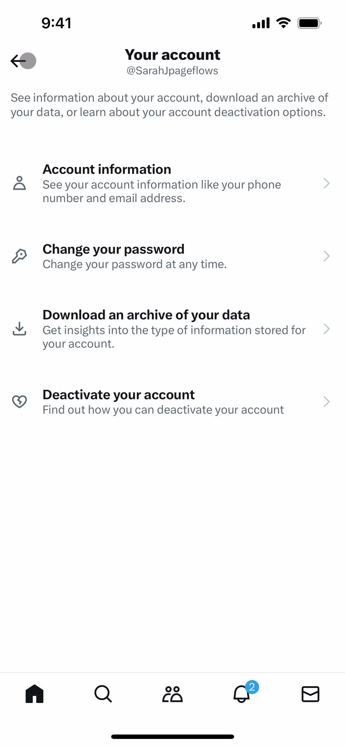 Downloading data screenshot