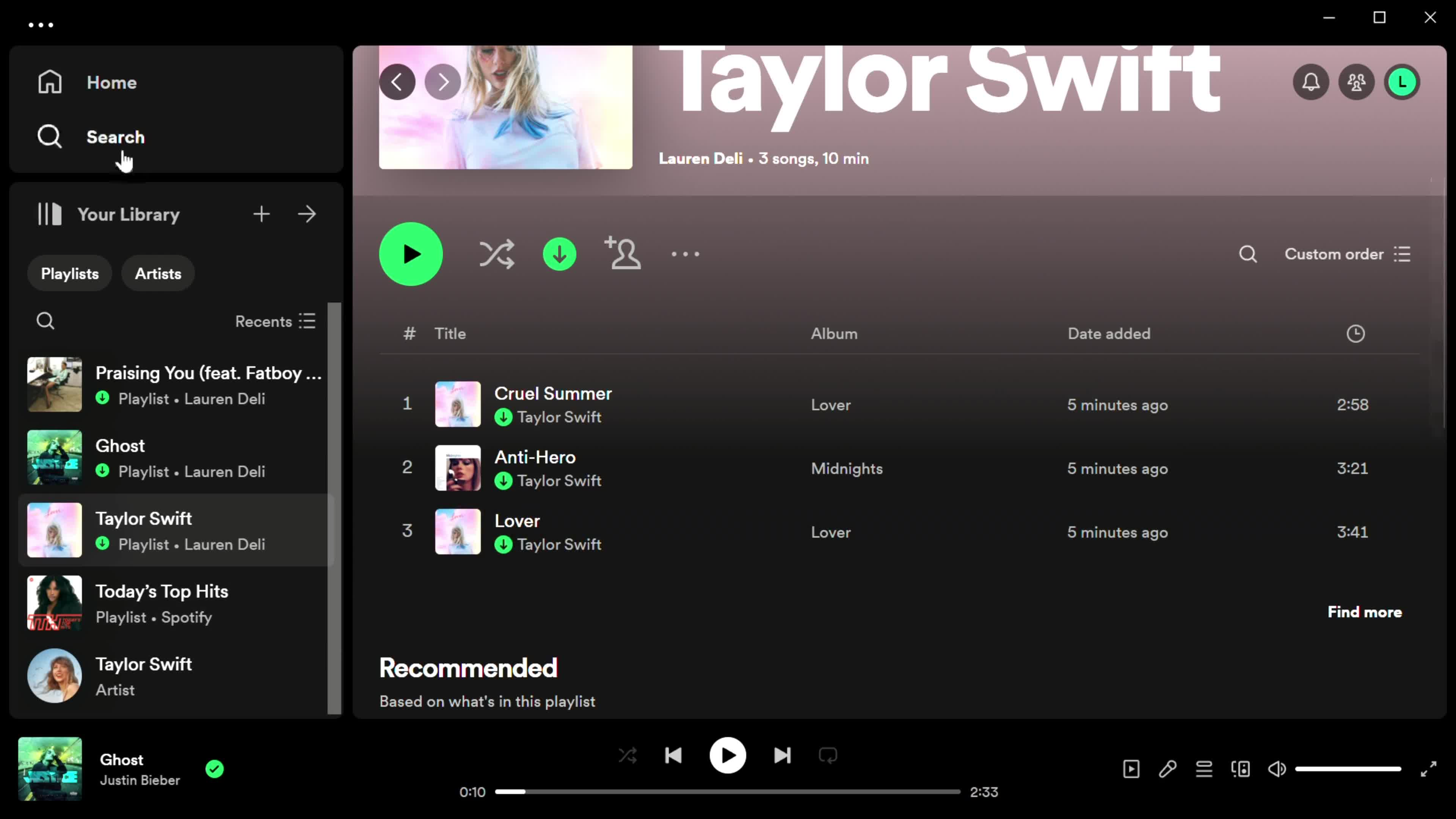 Downloading songs on Spotify video thumbnail