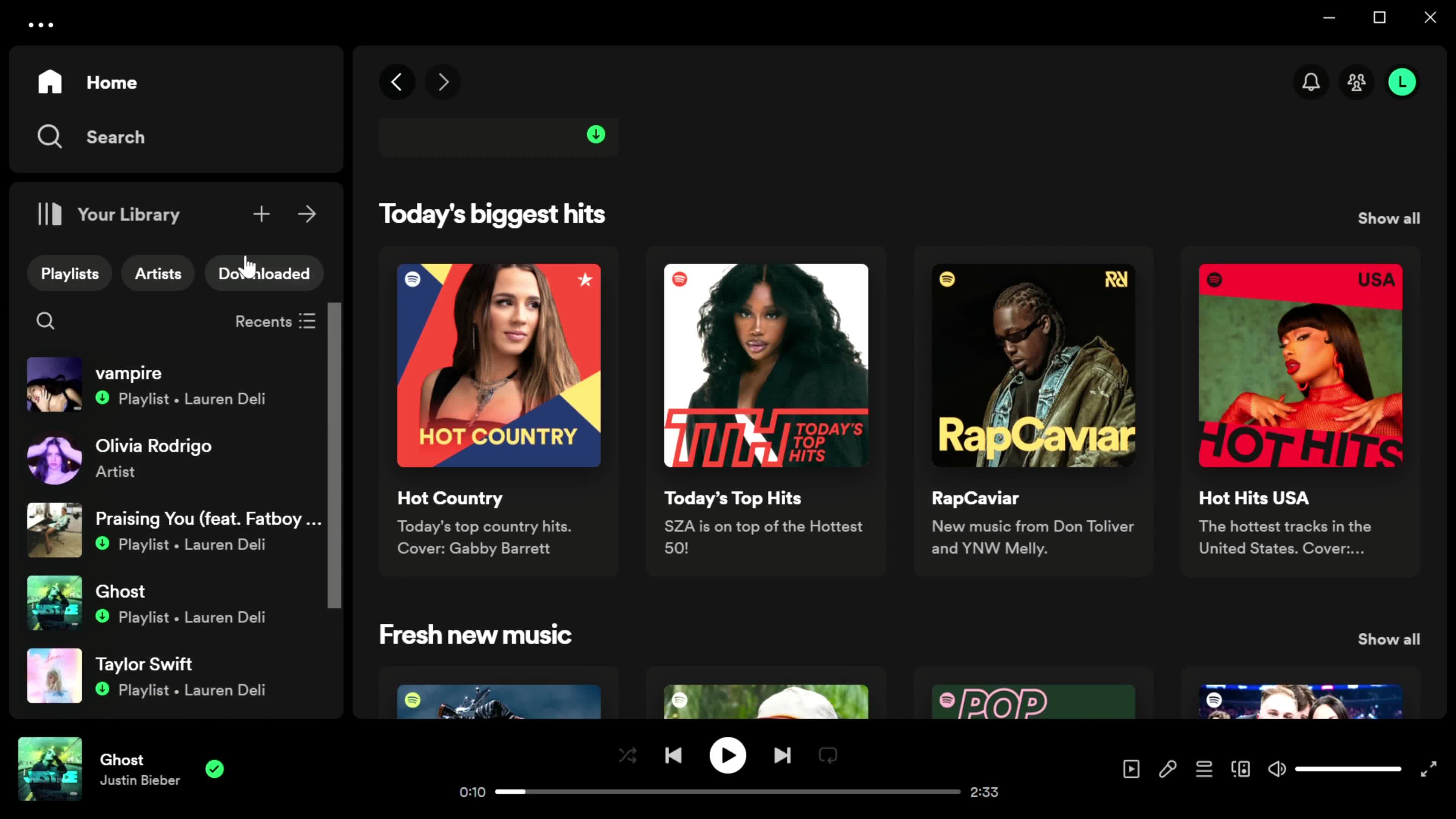 Downloading songs on Spotify video thumbnail