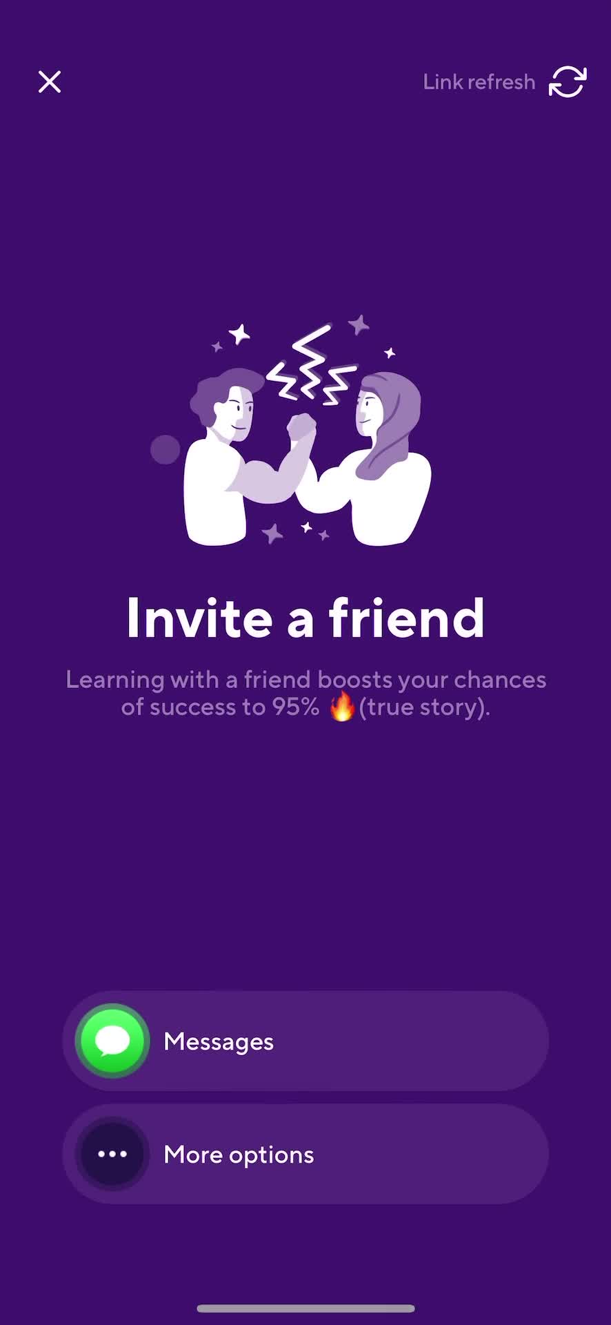 Drops invite friends screenshot