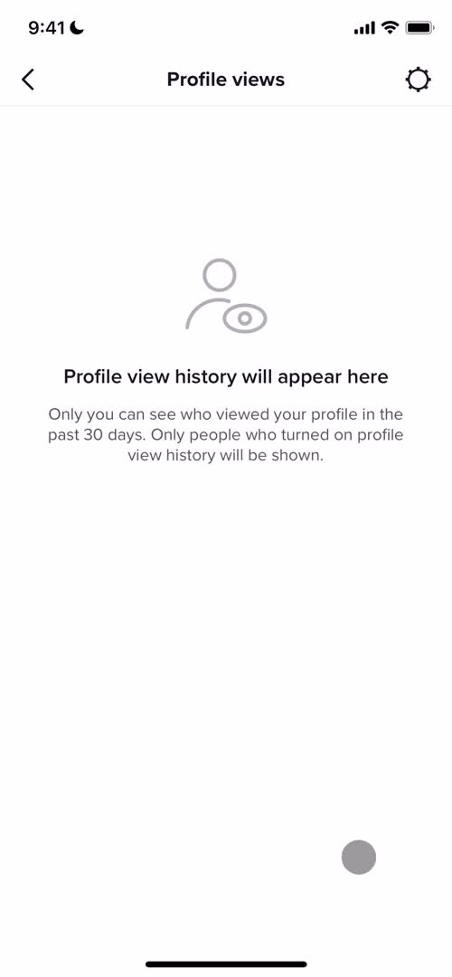 Updating your profile screenshot