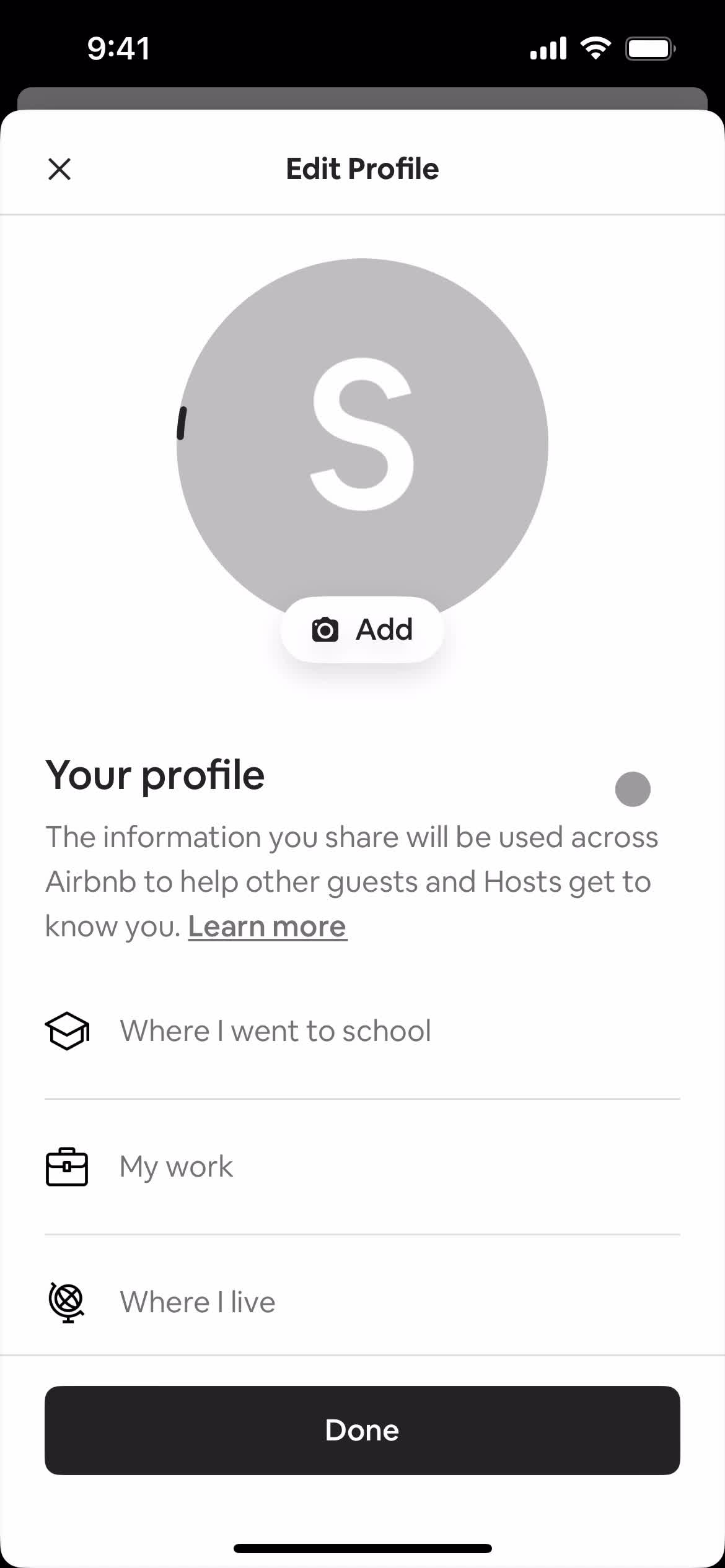 Updating your profile on Airbnb video thumbnail