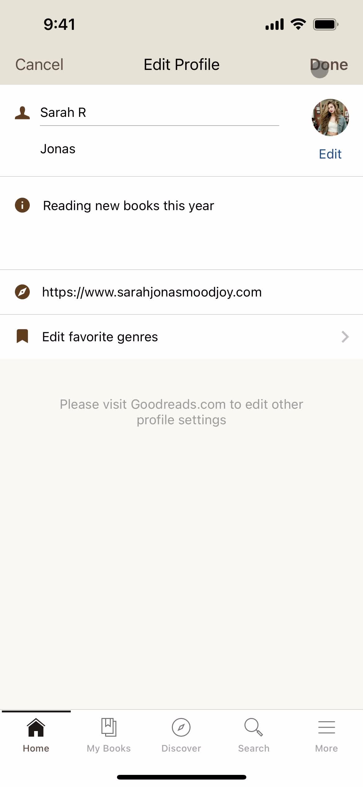 Updating your profile on Goodreads video thumbnail