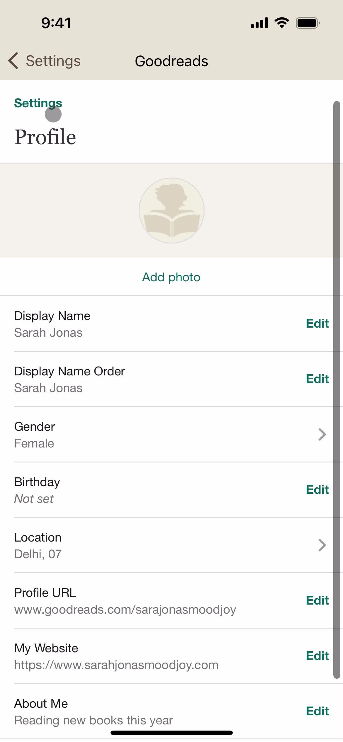 Updating your profile on Goodreads video thumbnail