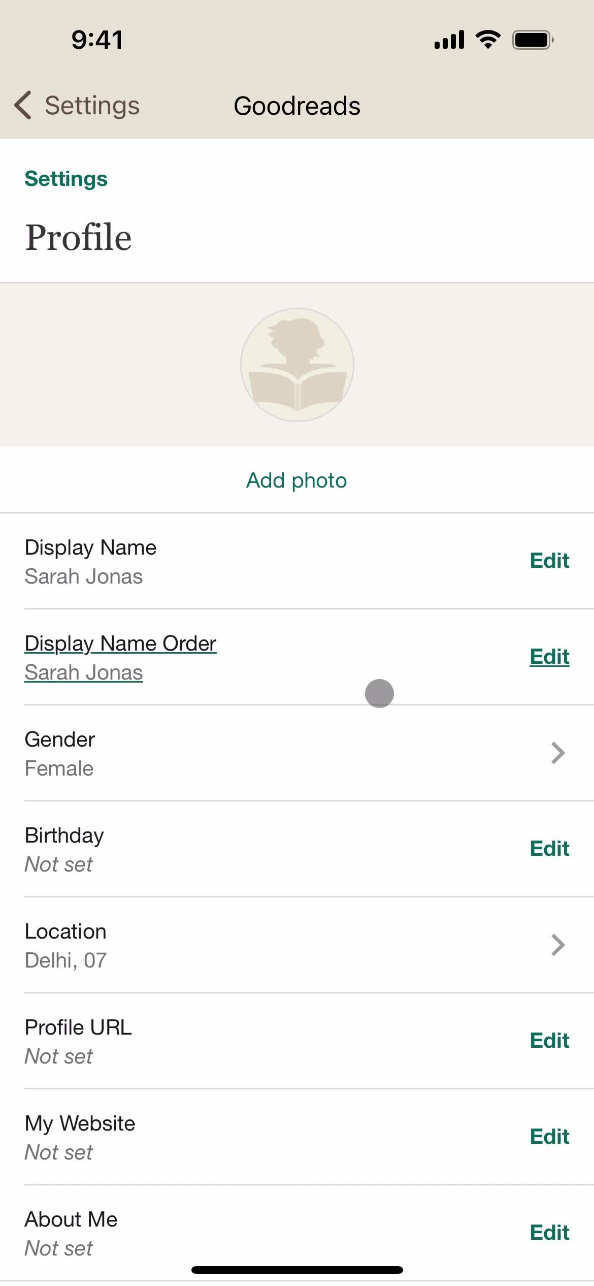 Updating your profile on Goodreads video thumbnail