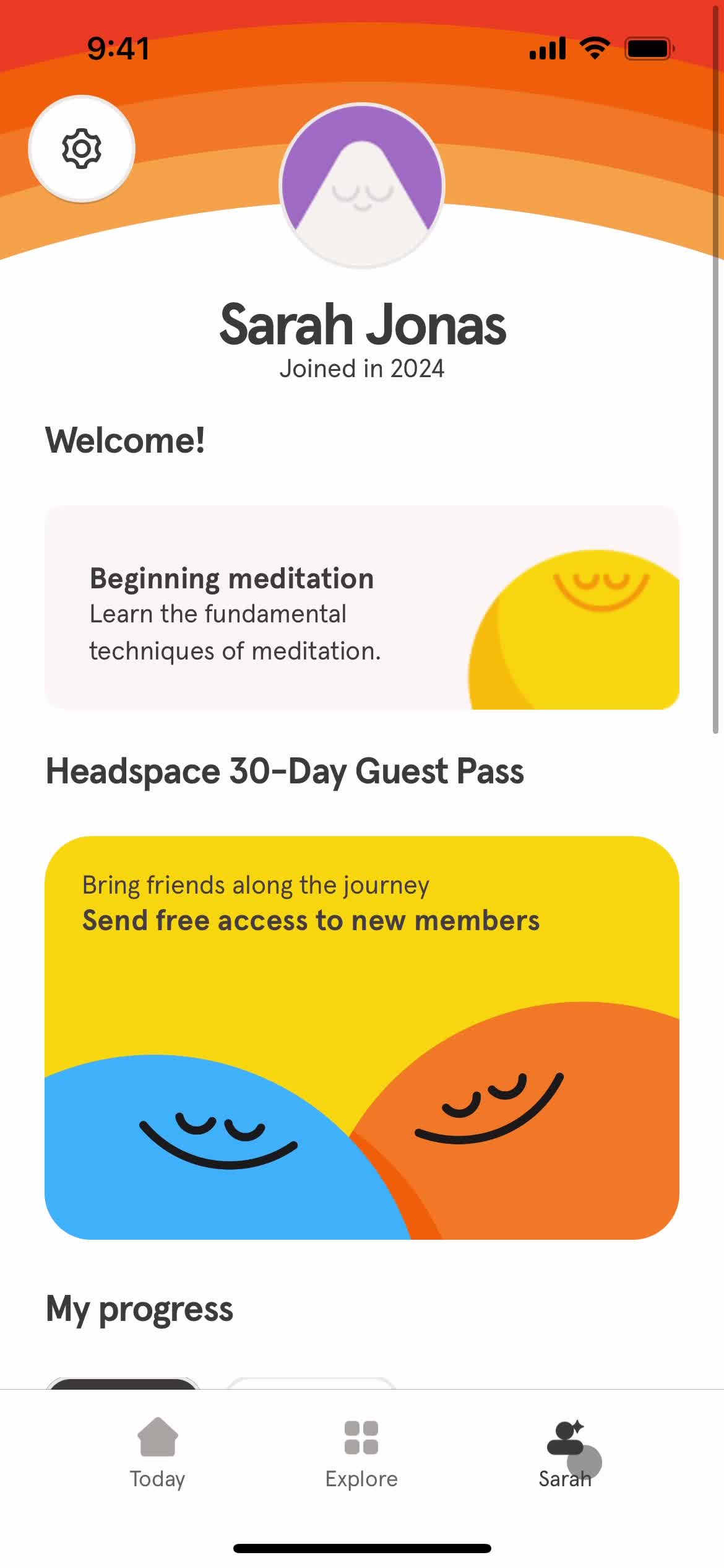 Updating your profile on Headspace video thumbnail