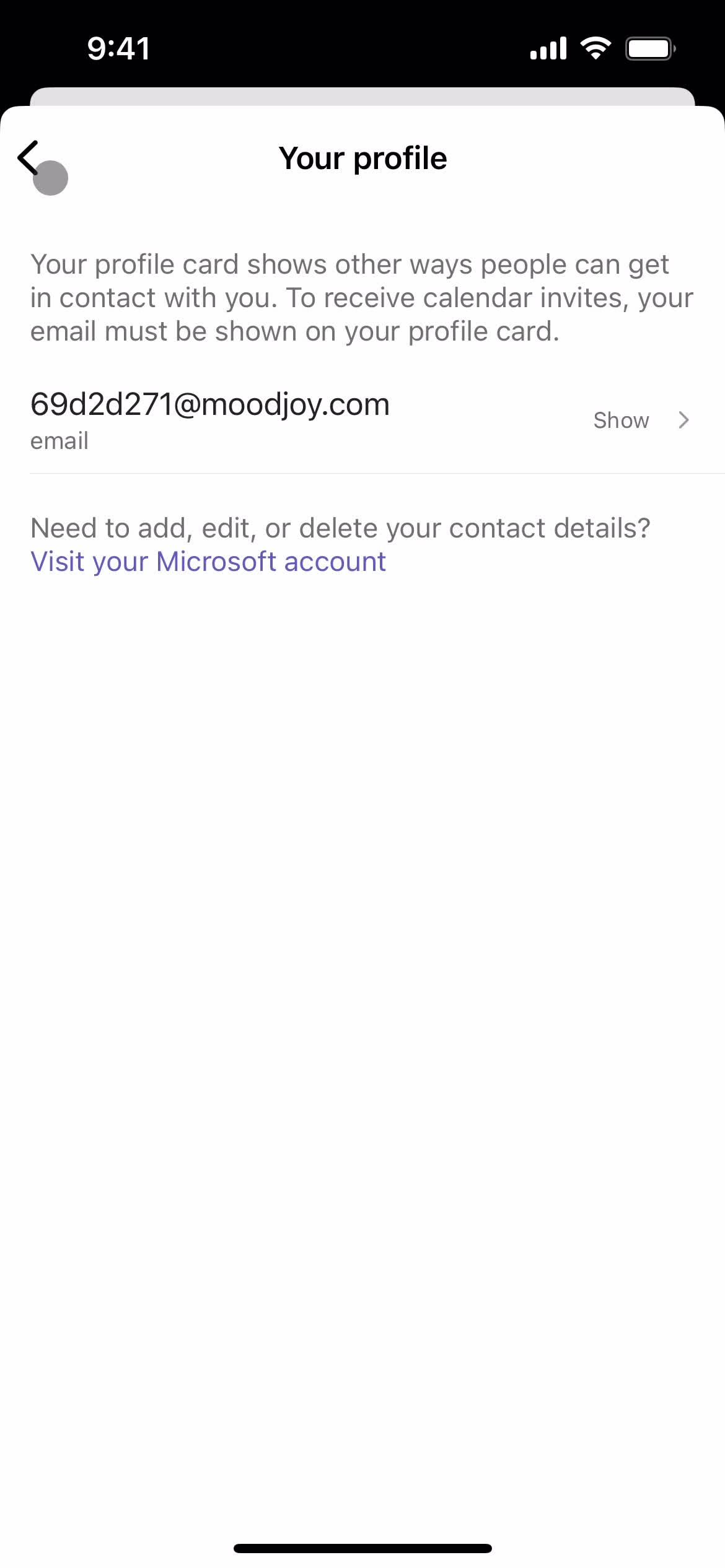 Updating your profile on Microsoft Teams video thumbnail