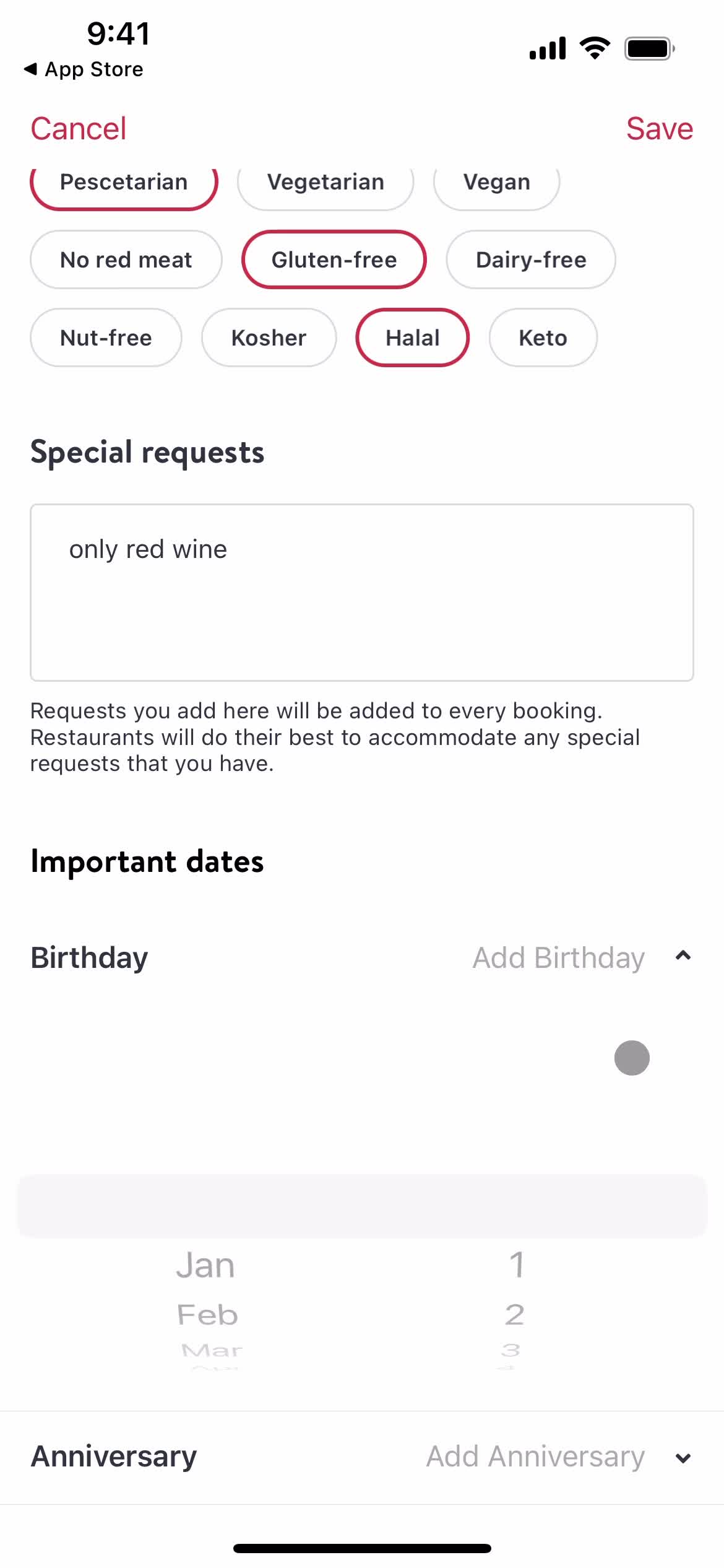 Updating your profile on OpenTable video thumbnail